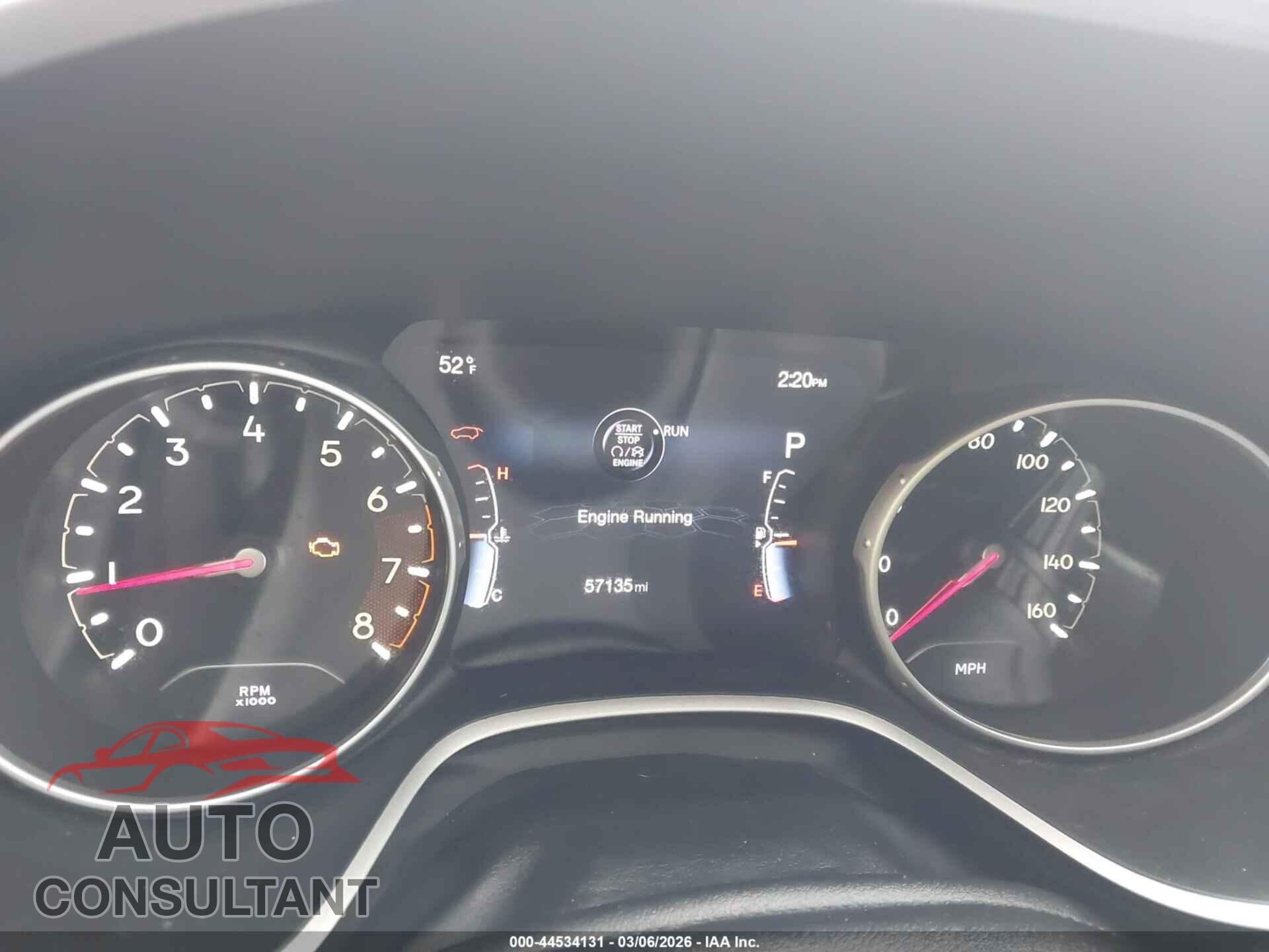 JEEP NEW COMPASS 2017 - 3C4NJDBB0HT647098