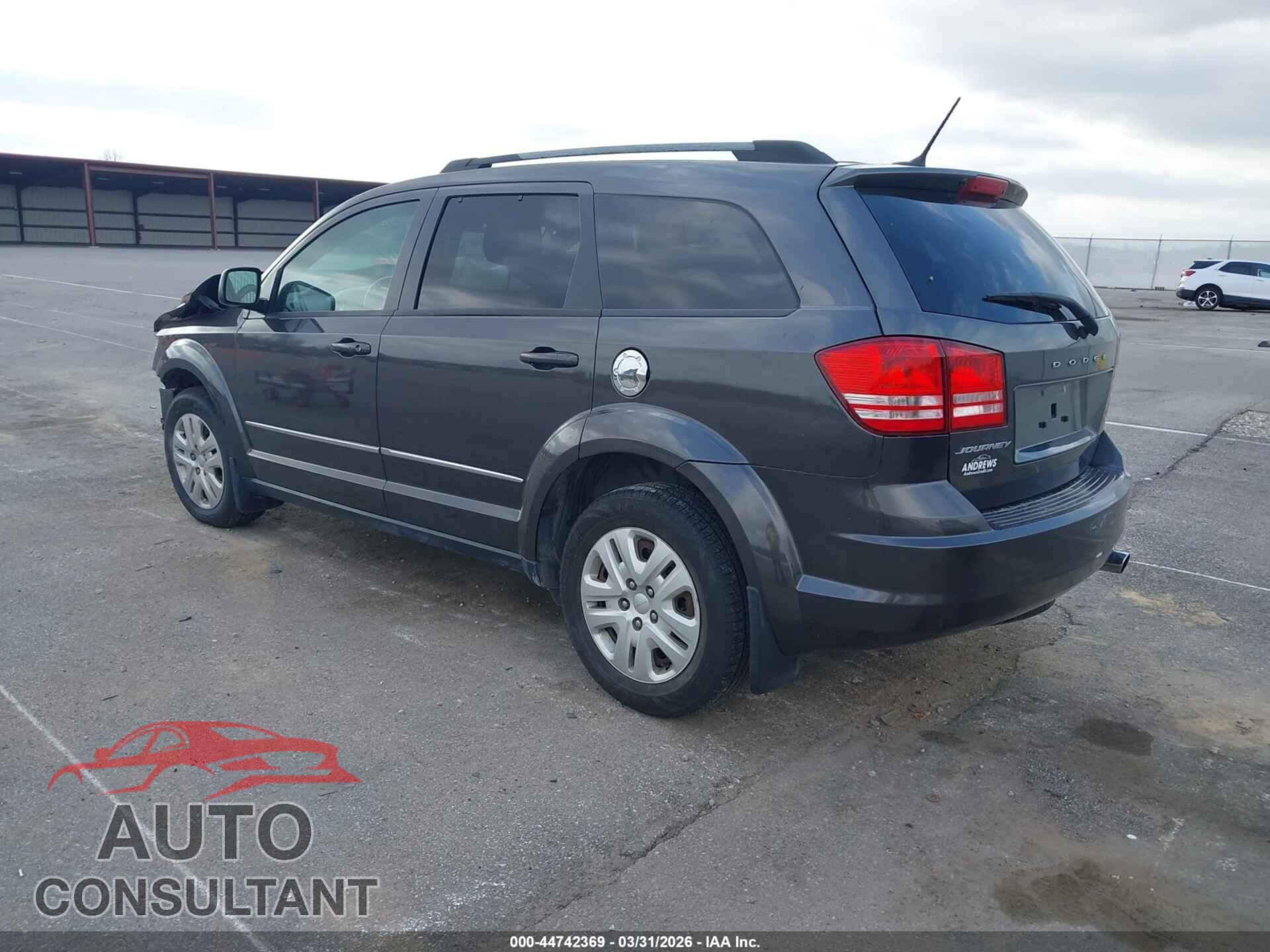 DODGE JOURNEY 2017 - 3C4PDCAB6HT638580