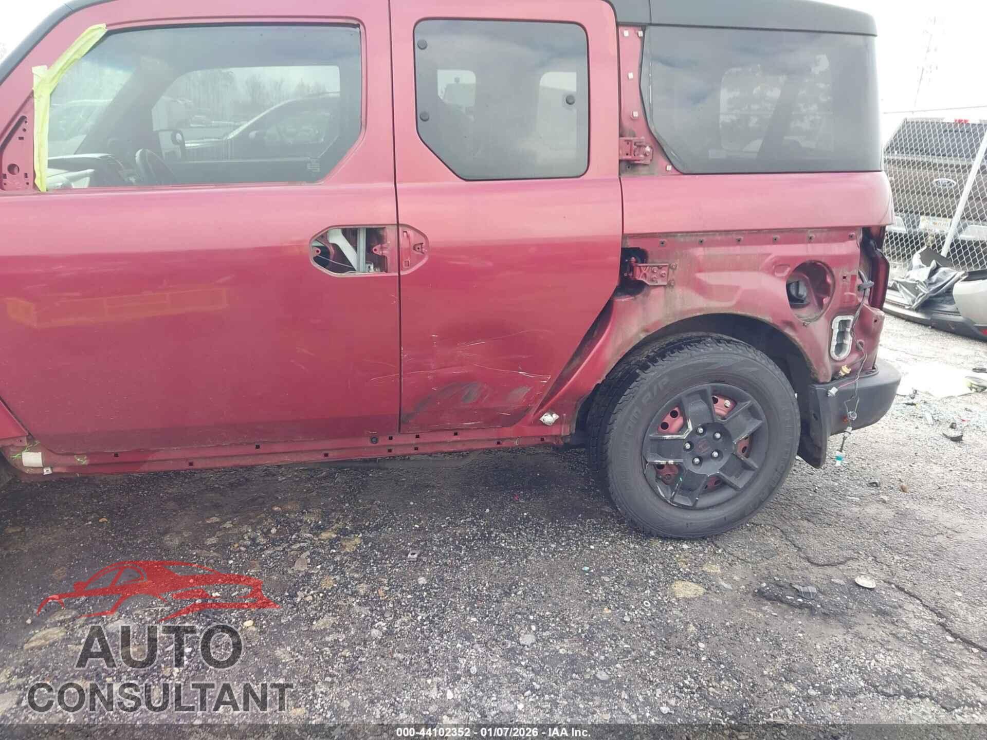 HONDA ELEMENT 2009 - 5J6YH183X9L002909