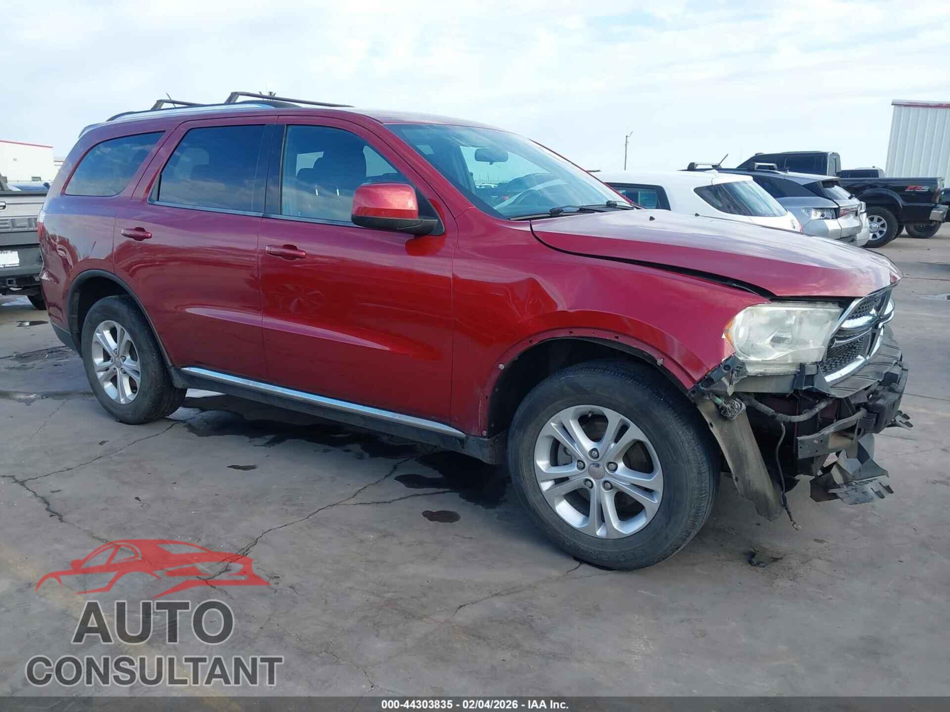 DODGE DURANGO 2013 - 1C4RDHAGXDC676255