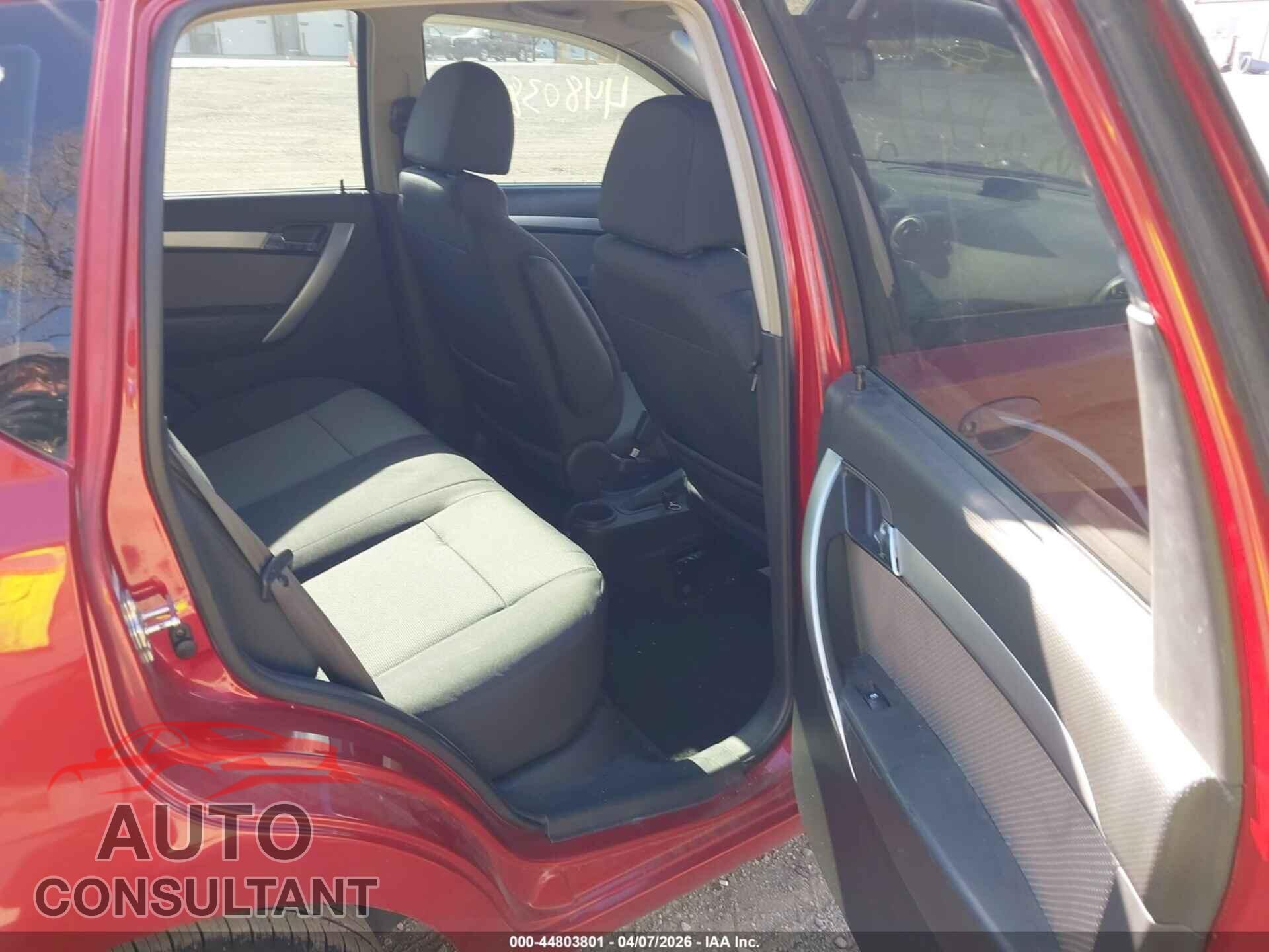 CHEVROLET AVEO 2010 - KL1TD6DE8AB133600