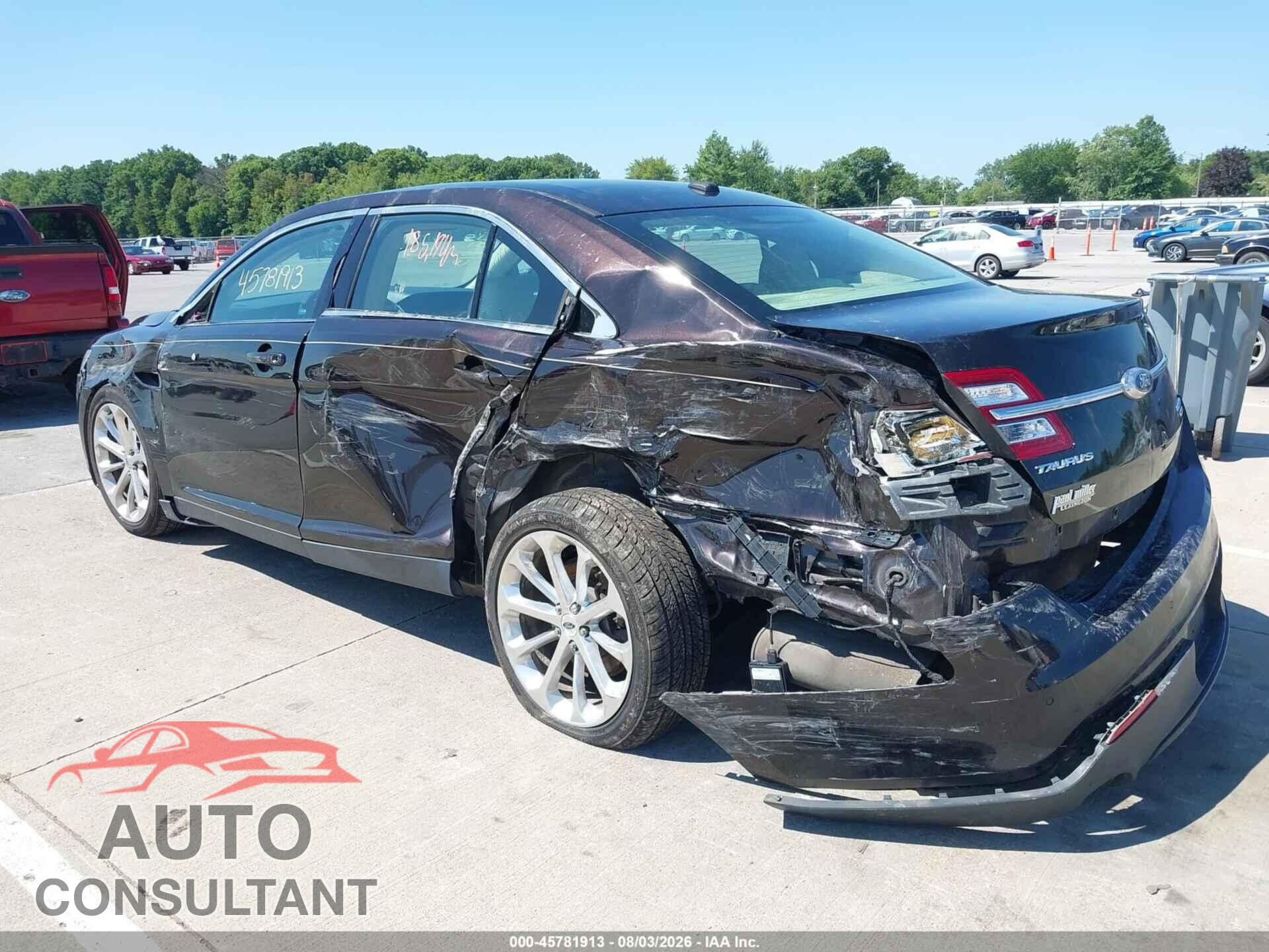 FORD TAURUS 2013 - 1FAHP2F82DG192516