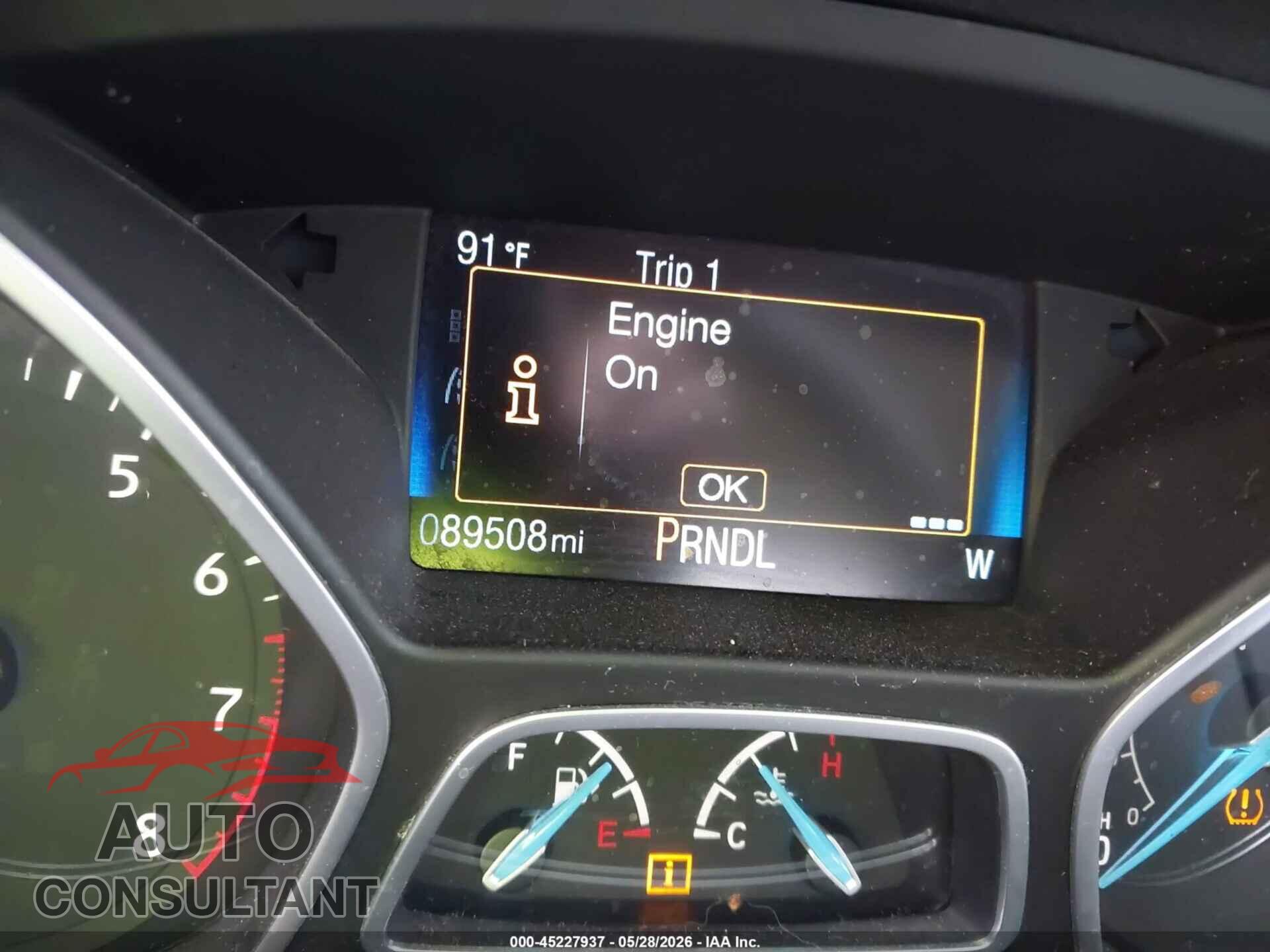 FORD FOCUS 2016 - 1FADP3F24GL346249