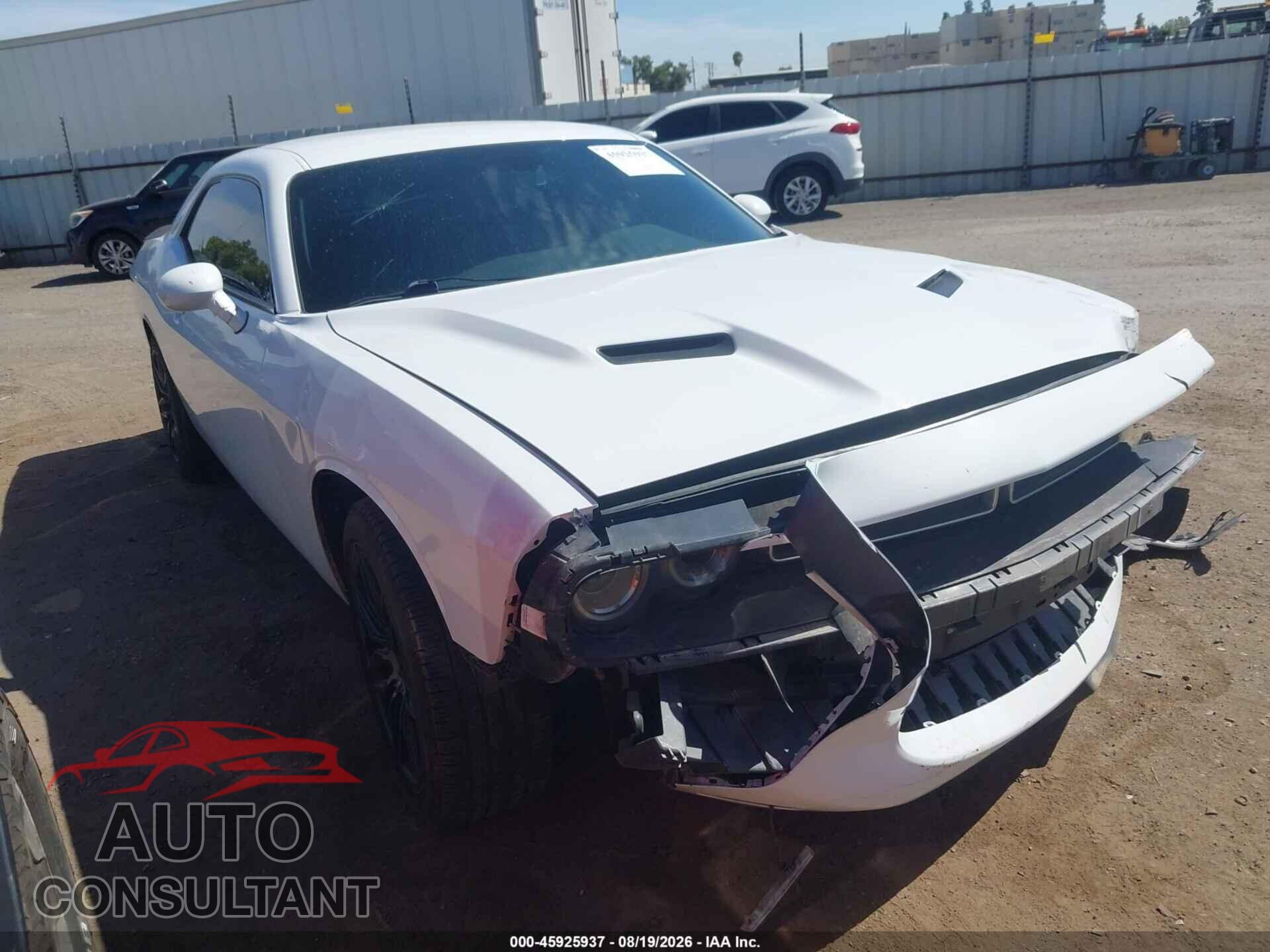 DODGE CHALLENGER 2019 - 2C3CDZAG1KH751015