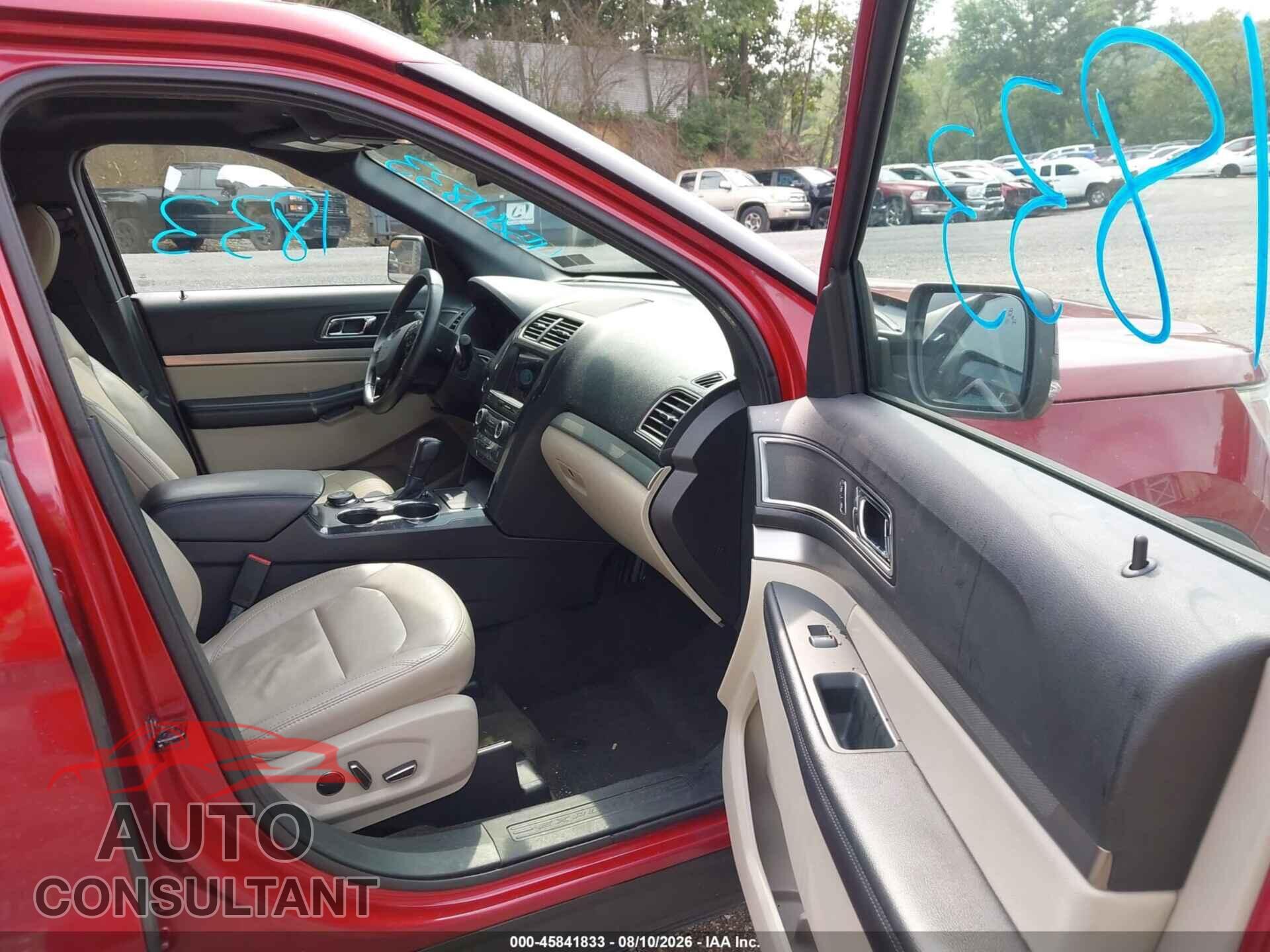 FORD EXPLORER 2018 - 1FM5K8D87JGA65222