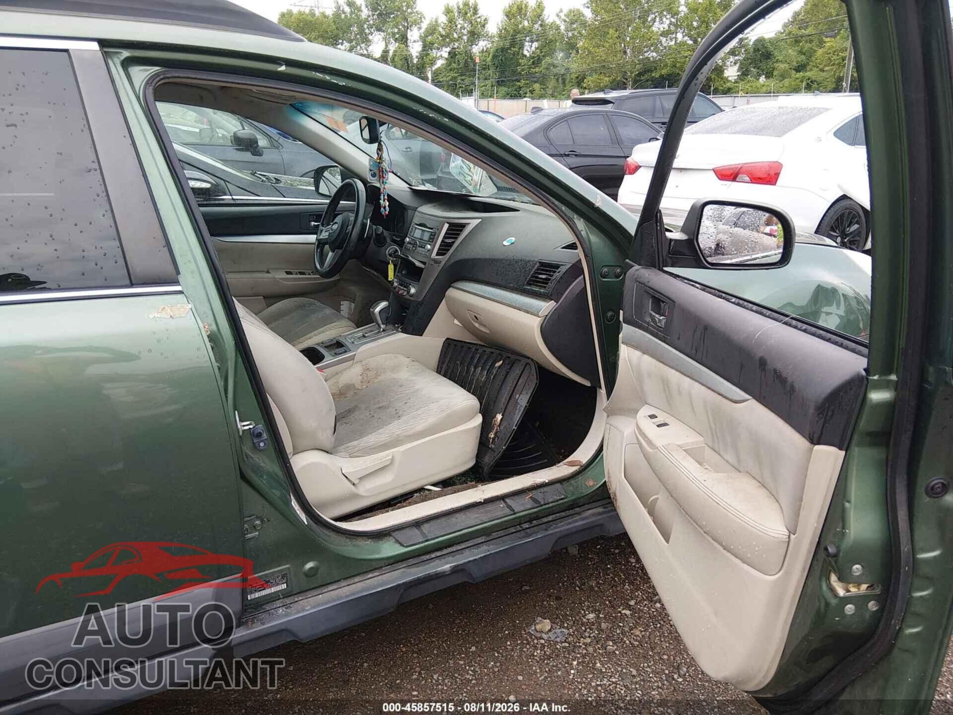 SUBARU OUTBACK 2011 - 4S4BRCCC5B3428813