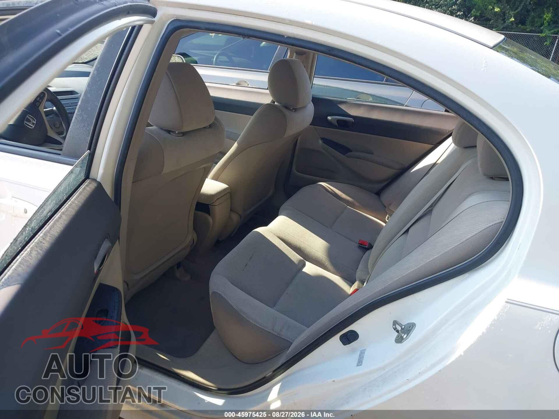 HONDA CIVIC 2009 - 19XFA16579E040029