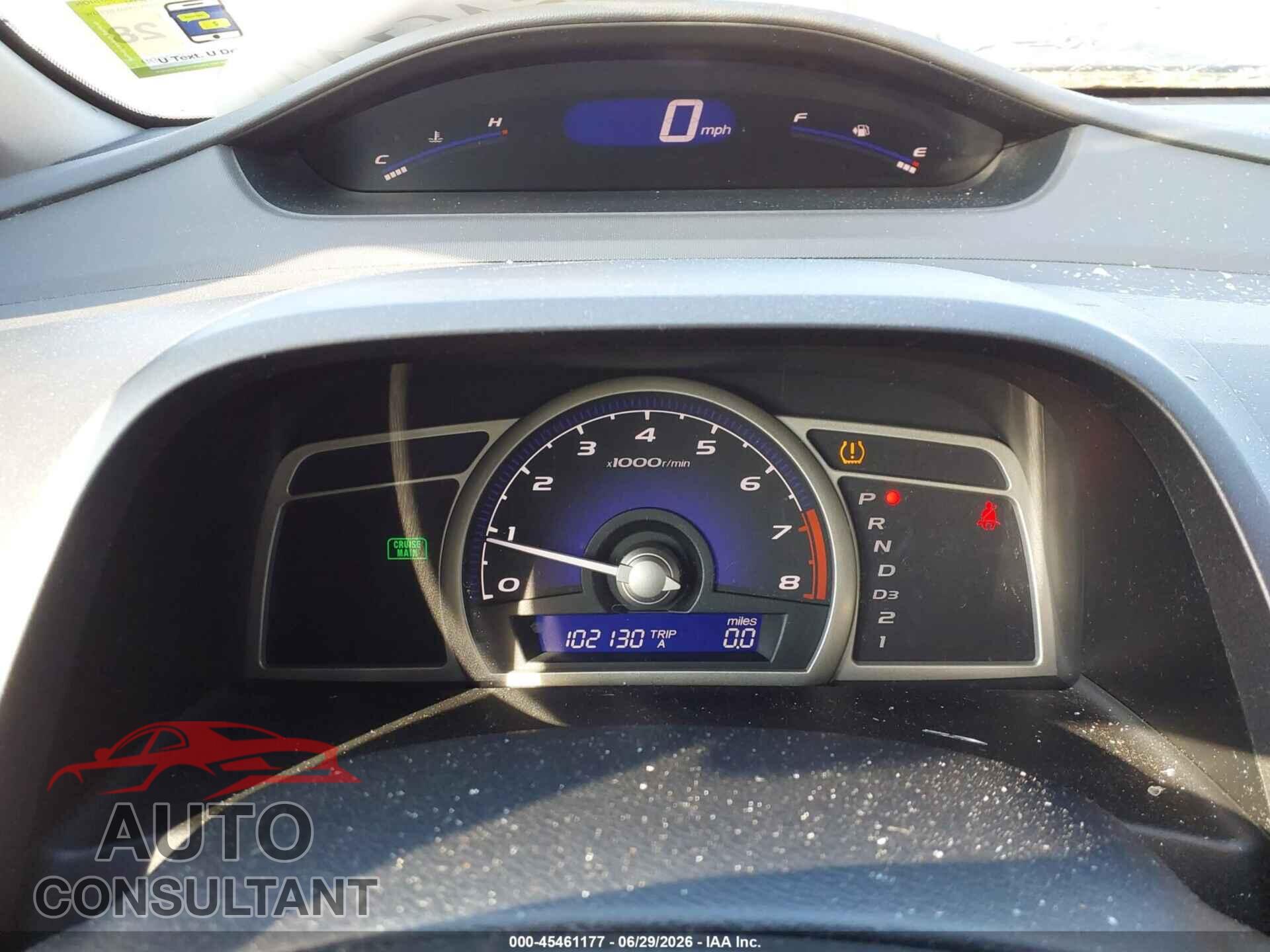 HONDA CIVIC 2009 - 19XFA16949E017536
