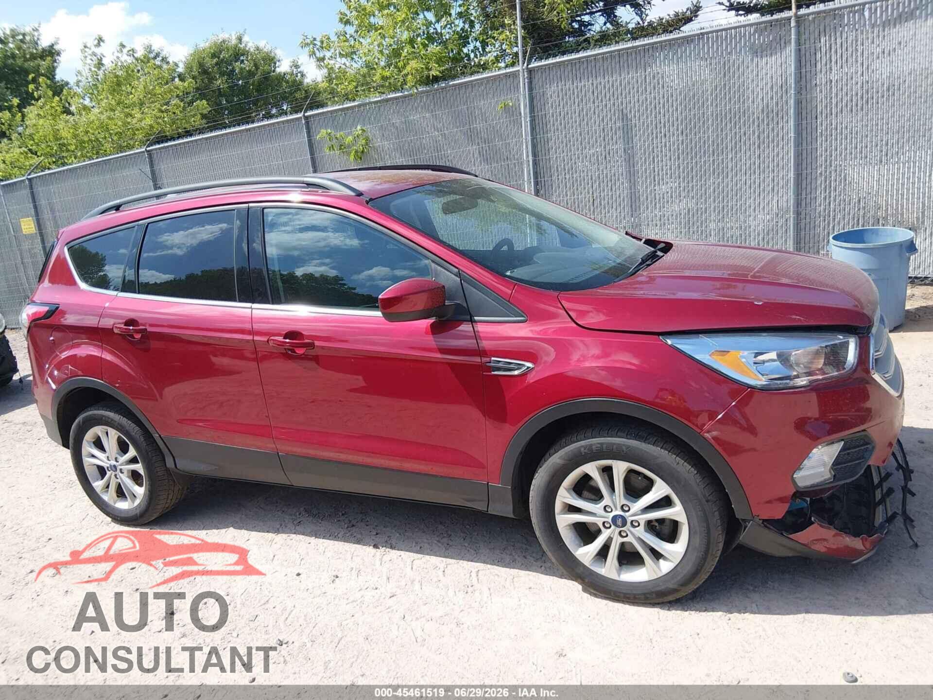 FORD ESCAPE 2018 - 1FMCU9GD5JUB73596