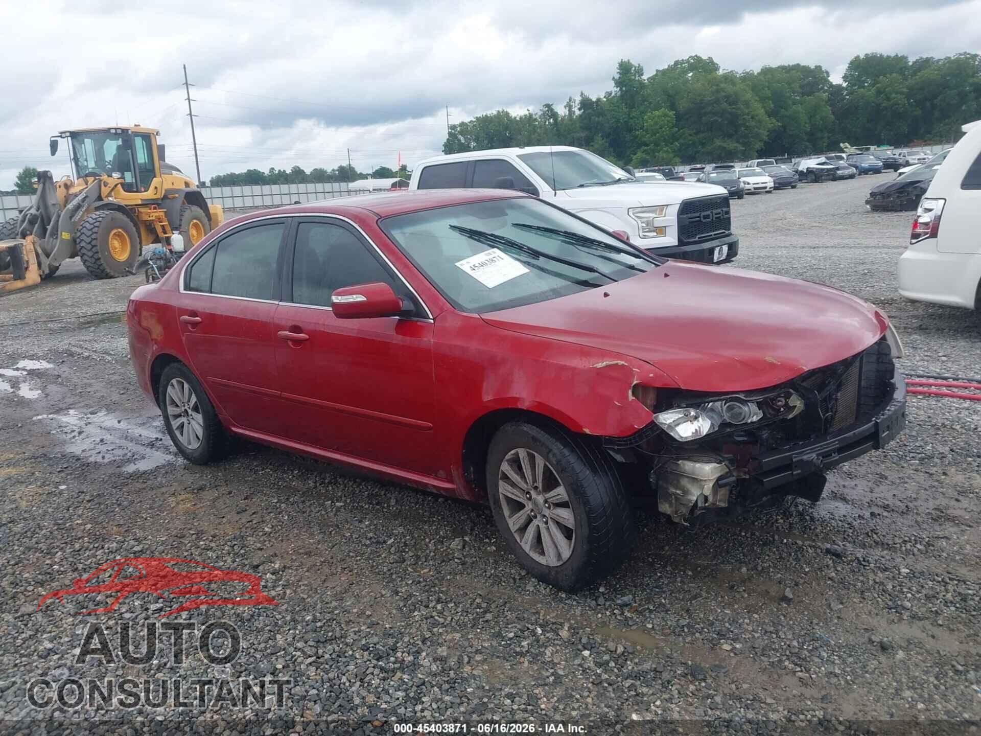 KIA OPTIMA 2010 - KNAGG4A80A5447774