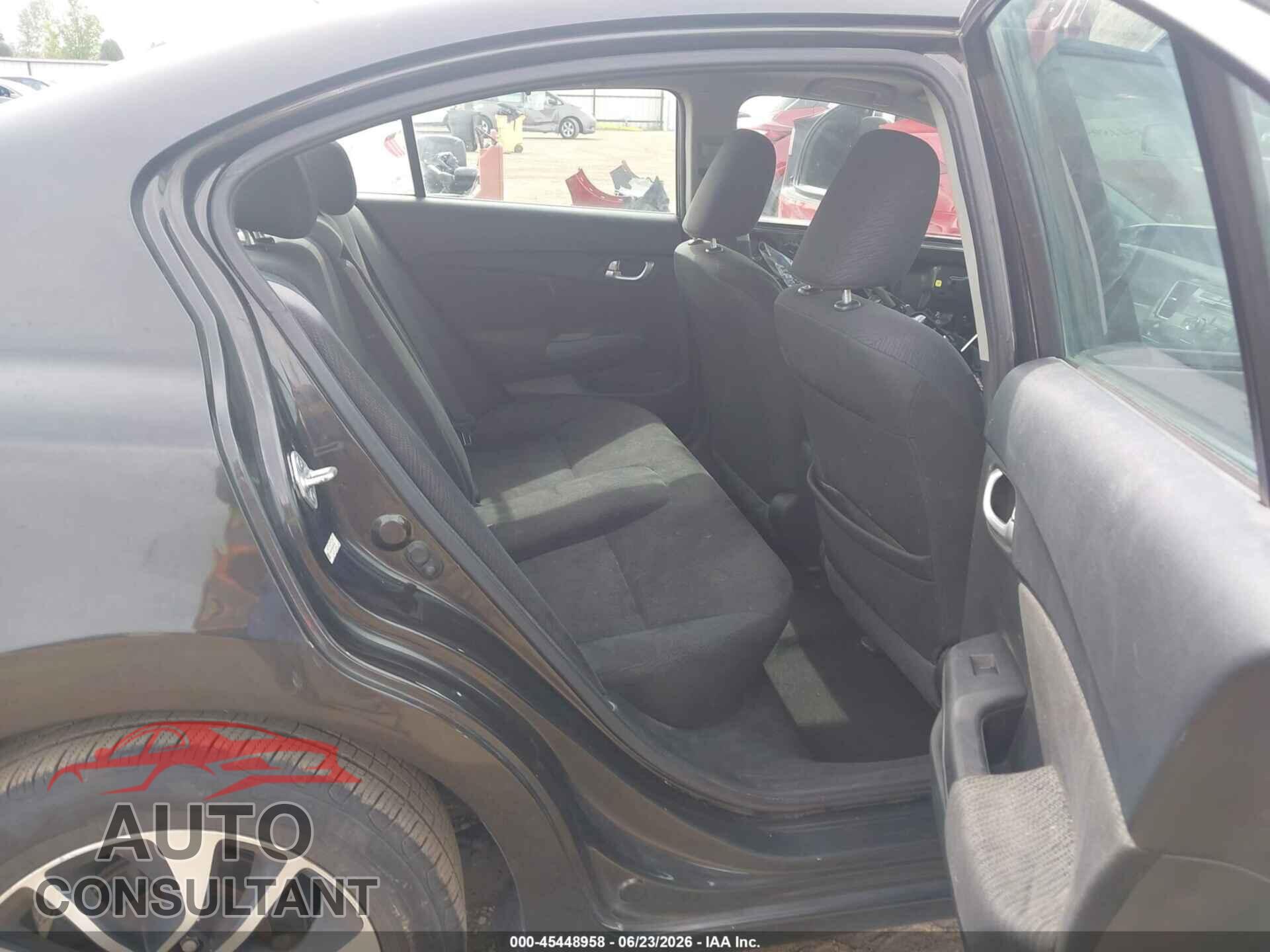 HONDA CIVIC 2013 - 19XFB2F89DE230792