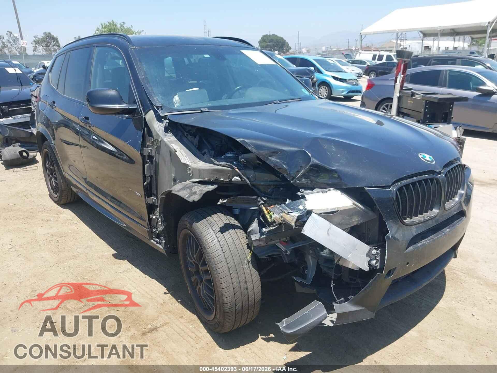 BMW X3 2014 - 5UXWX7C52E0E81514