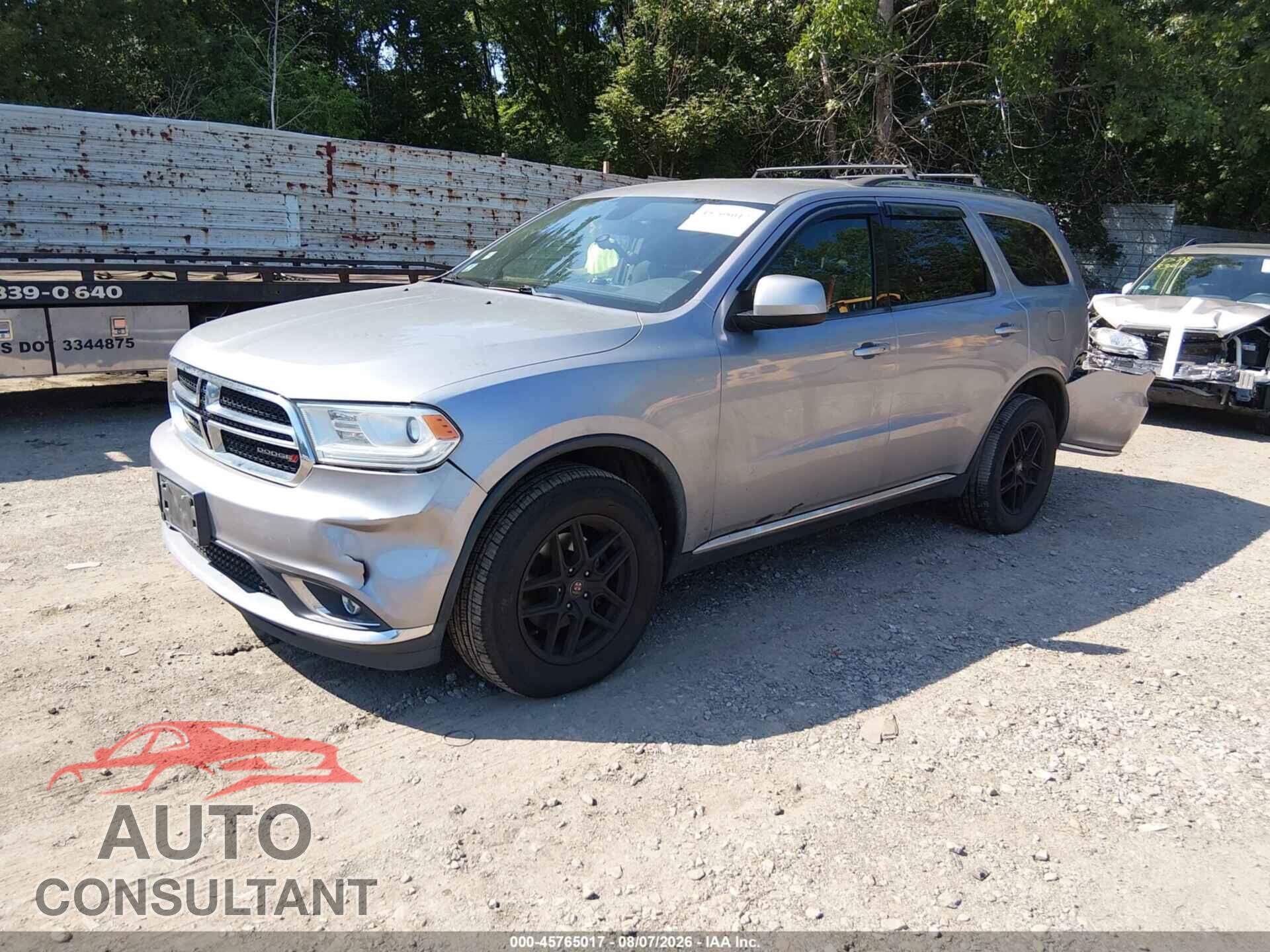 DODGE DURANGO 2017 - 1C4RDJAG5HC821103