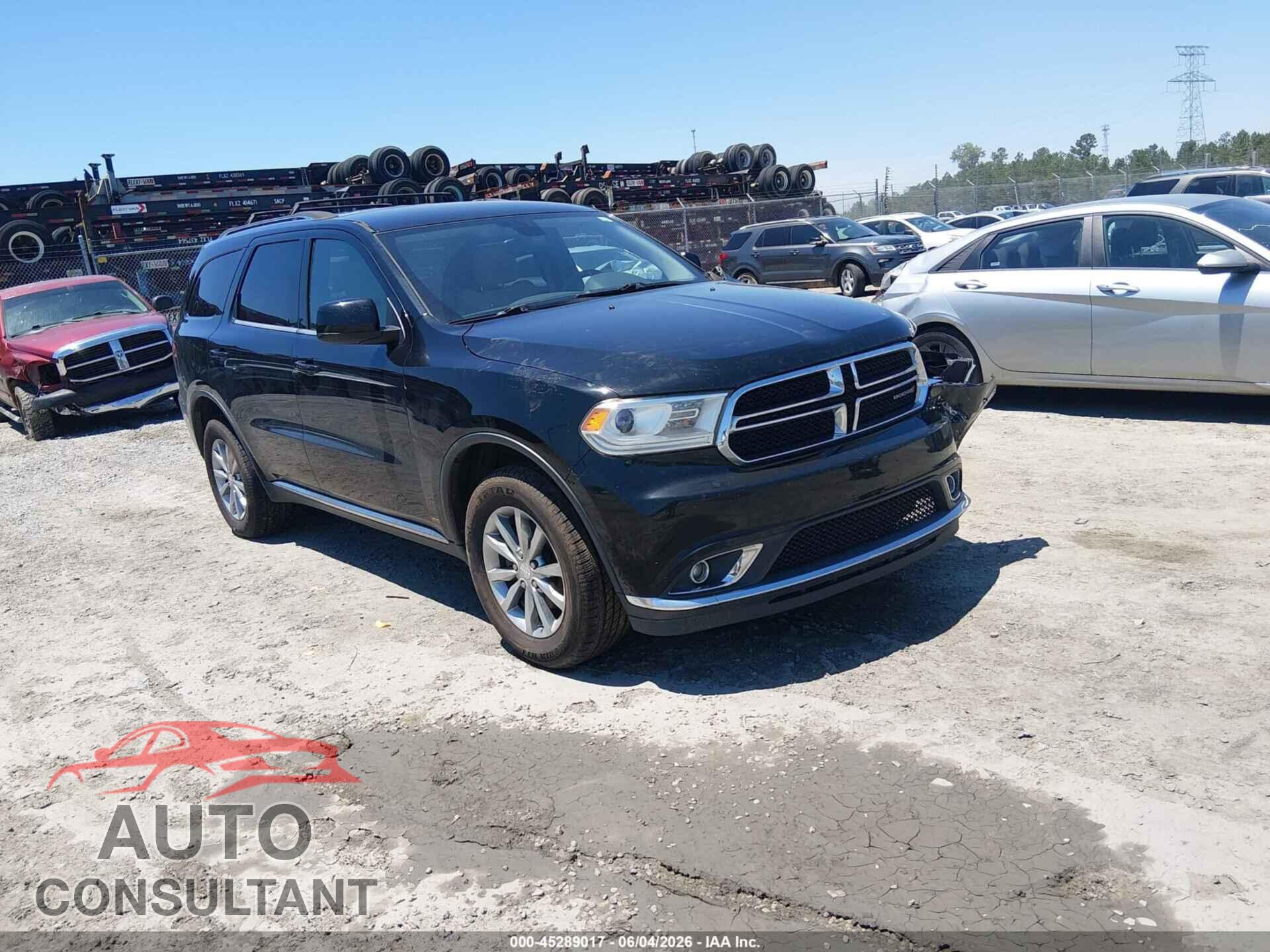 DODGE DURANGO 2018 - 1C4RDJAG2JC194091