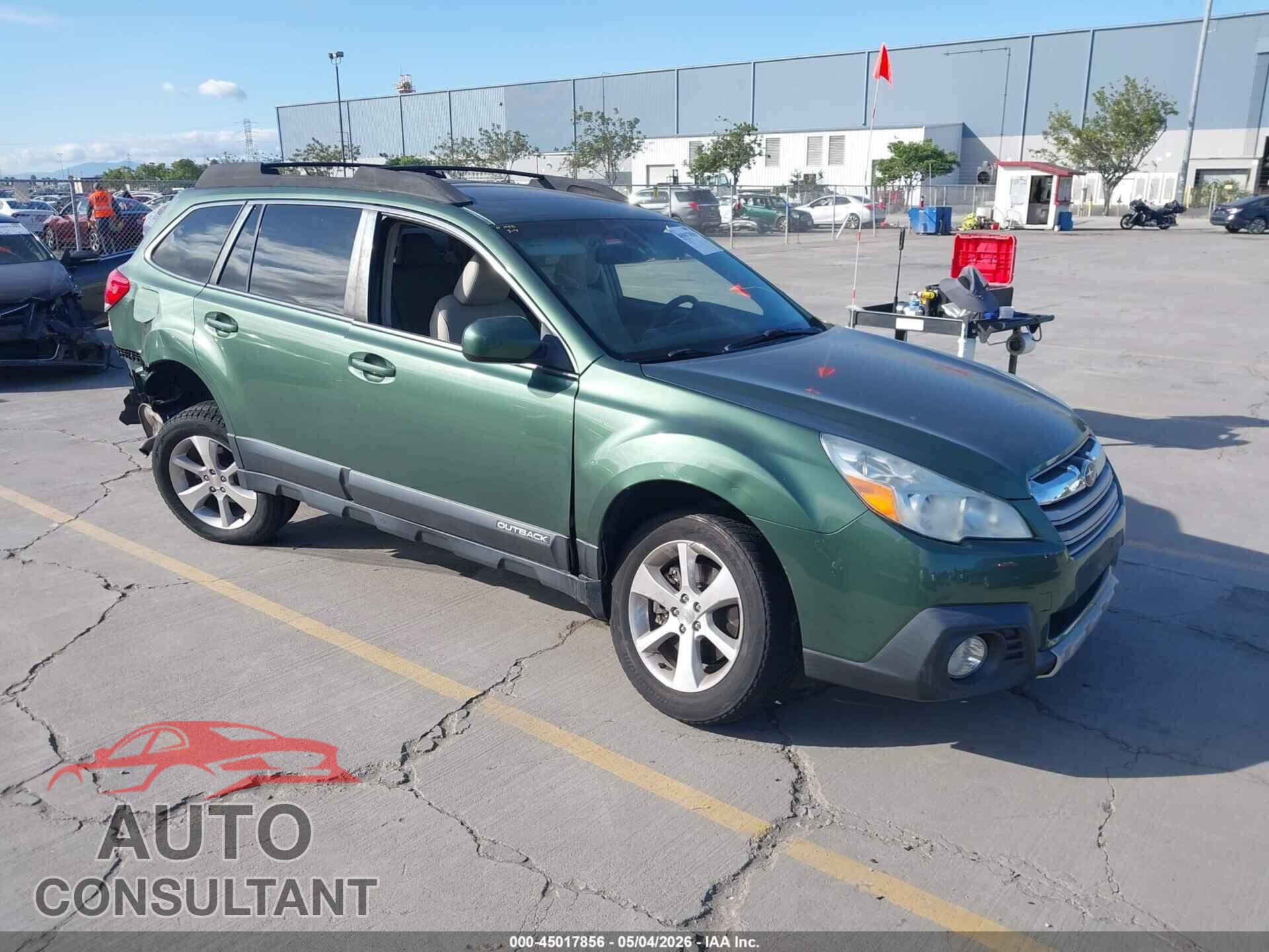 SUBARU OUTBACK 2013 - 4S4BRDPC4D2233780
