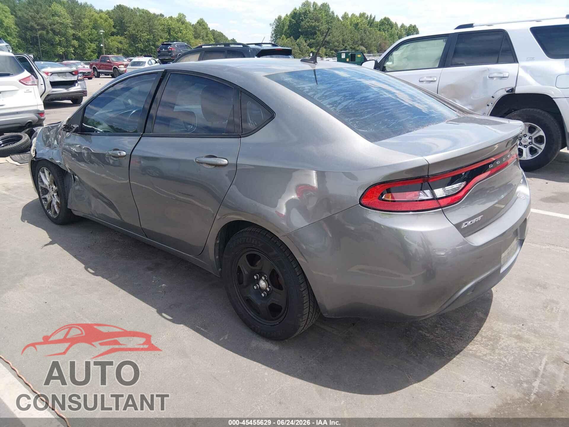 DODGE DART 2013 - 1C3CDFBA5DD267034