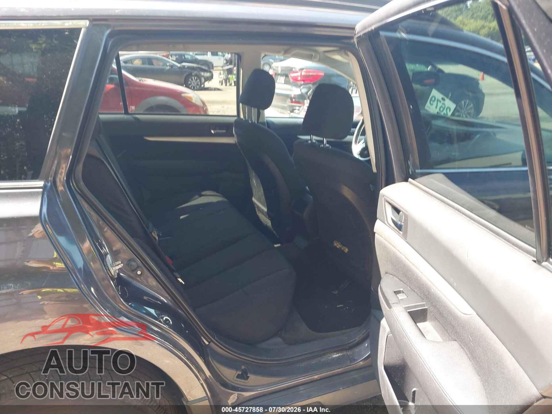 SUBARU OUTBACK 2012 - 4S4BRBCC9C3247502