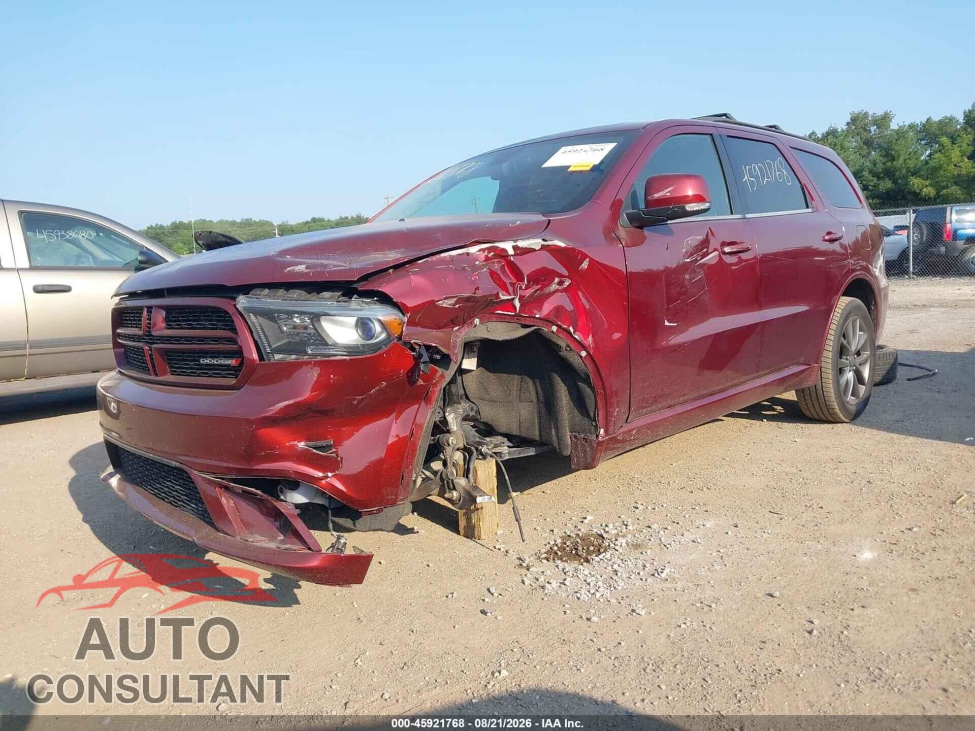 DODGE DURANGO 2018 - 1C4RDJDG6JC248830