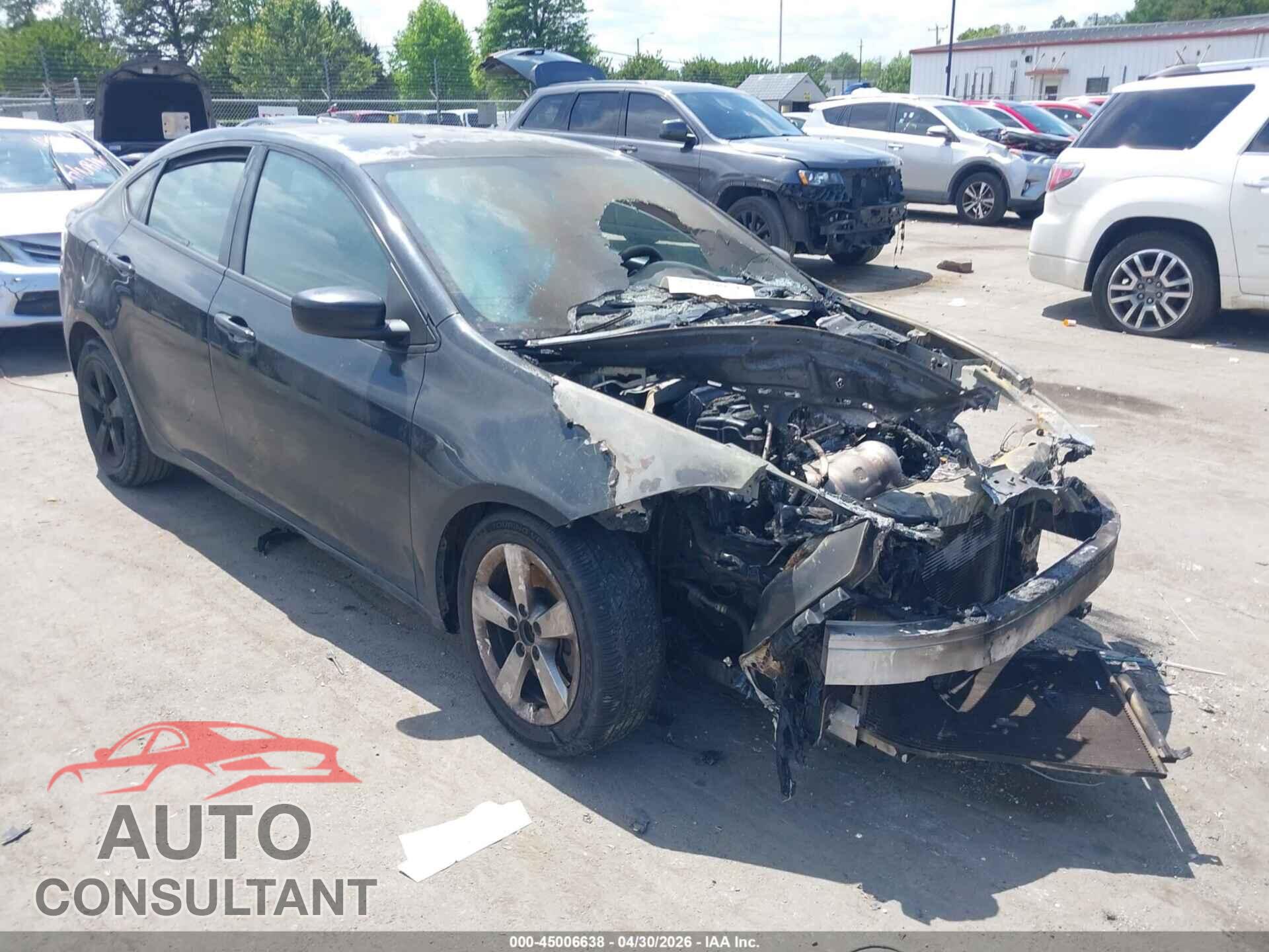 DODGE DART 2015 - 1C3CDFBB3FD193642