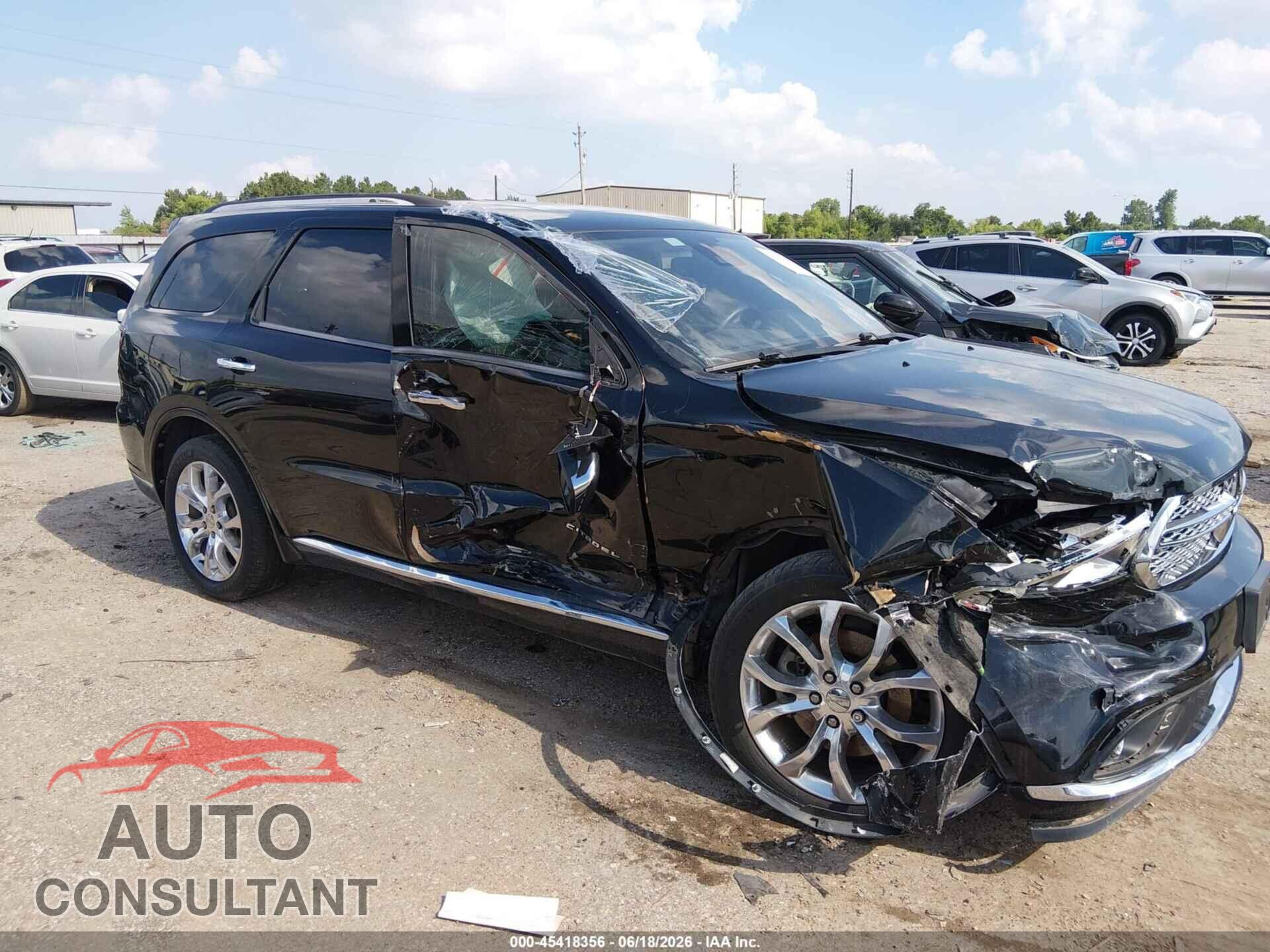 DODGE DURANGO 2017 - 1C4RDHEG7HC774689