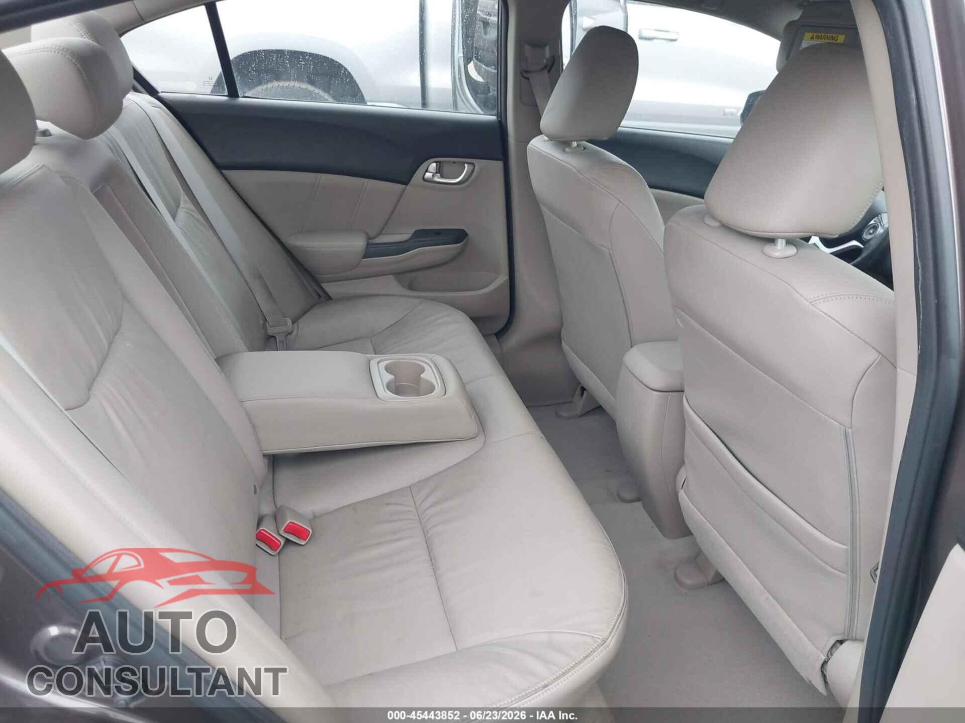 HONDA CIVIC 2012 - 2HGFB2F93CH525075