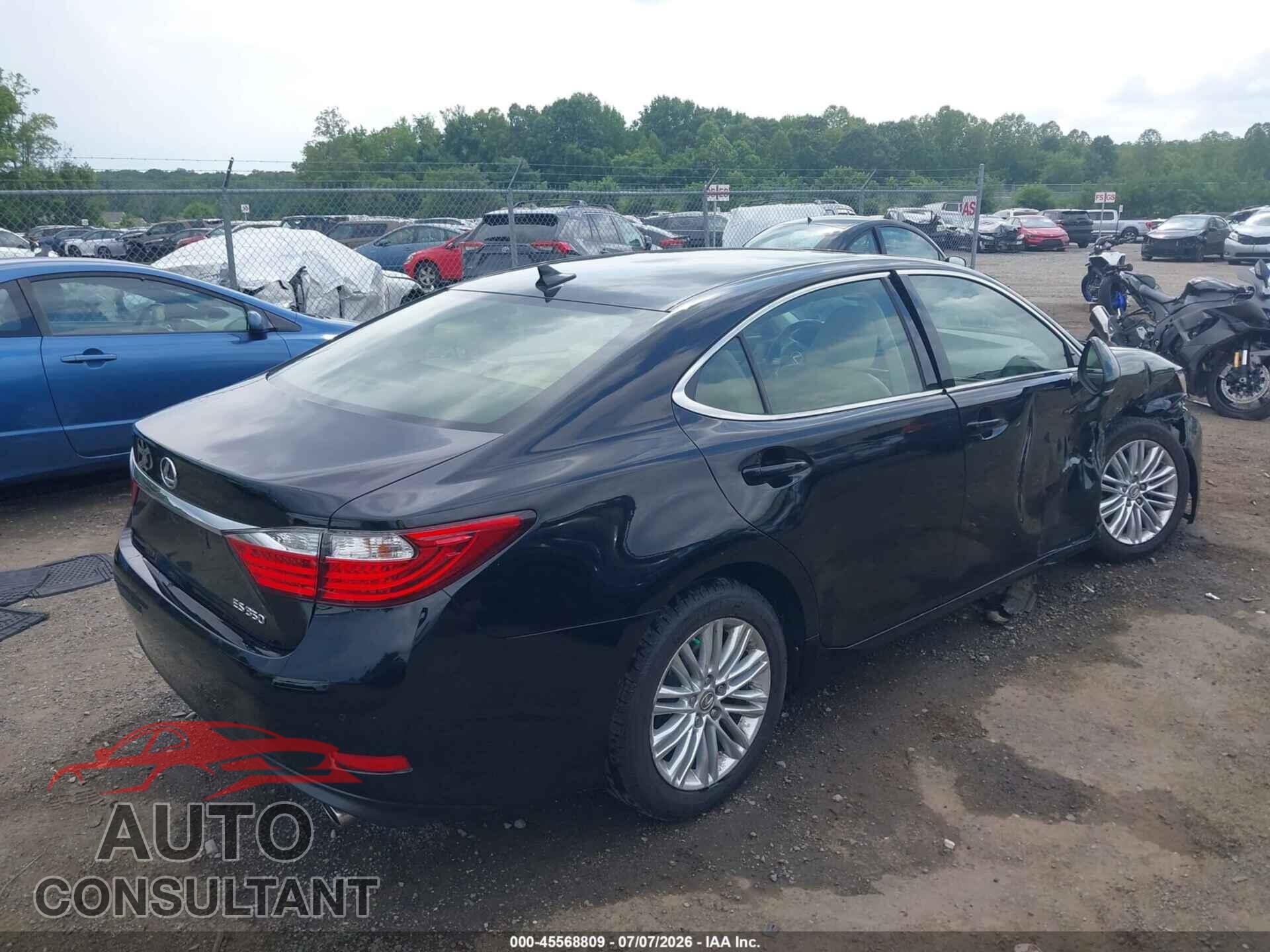 LEXUS ES 350 2013 - JTHBK1GG1D2014946