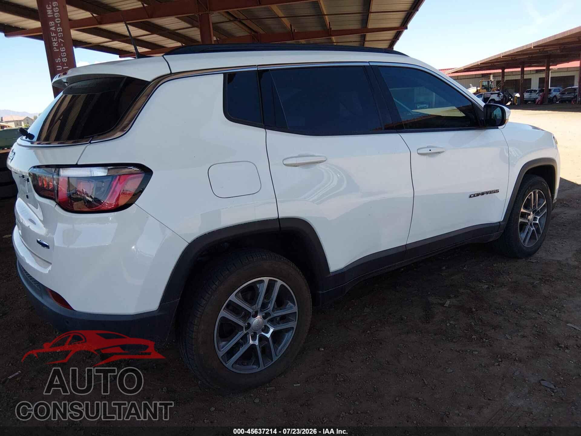 JEEP COMPASS 2017 - 3C4NJDBB0HT635372