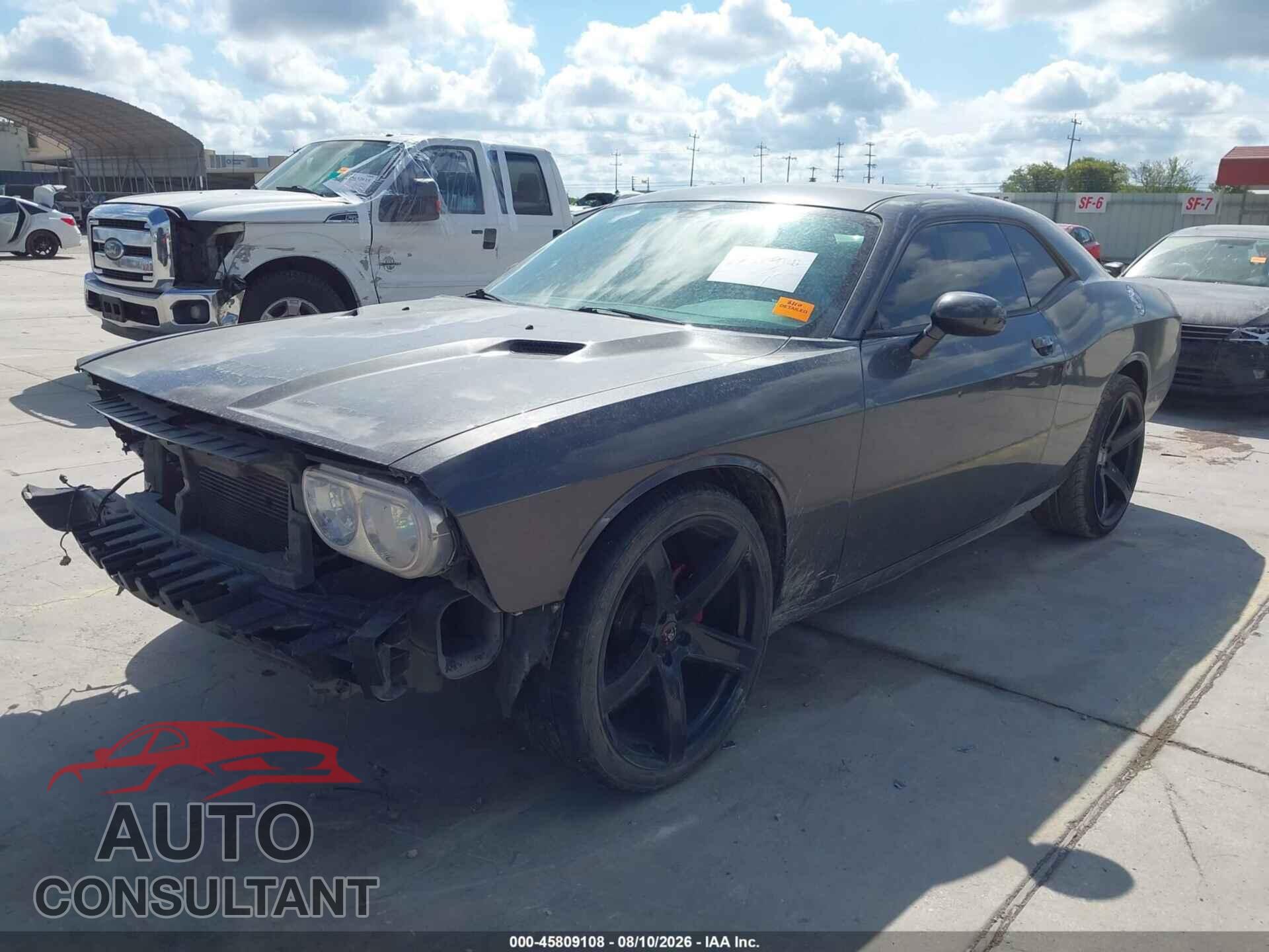 DODGE CHALLENGER 2013 - 2C3CDYAG8DH607734