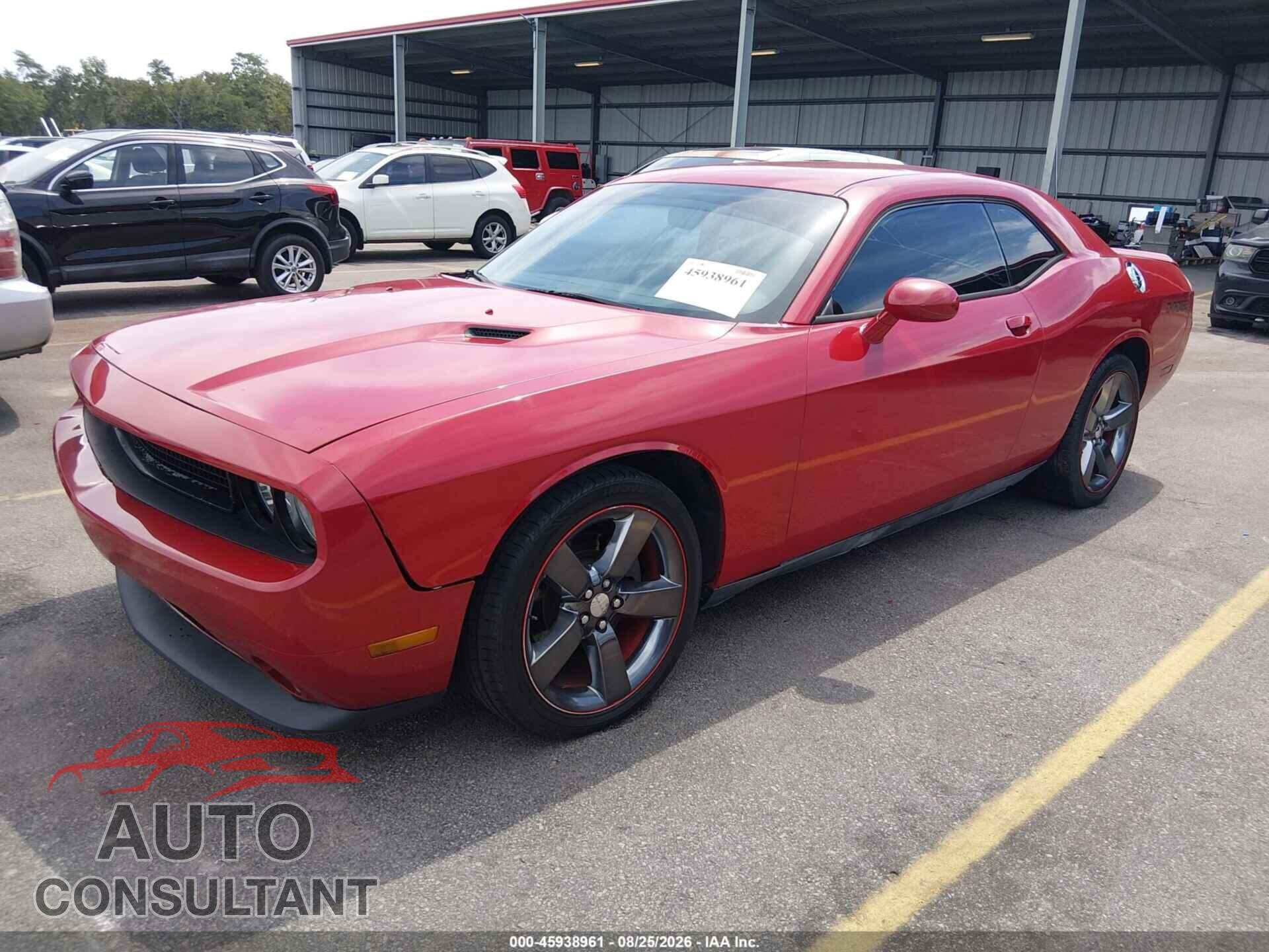 DODGE CHALLENGER 2013 - 2C3CDYAG2DH575377
