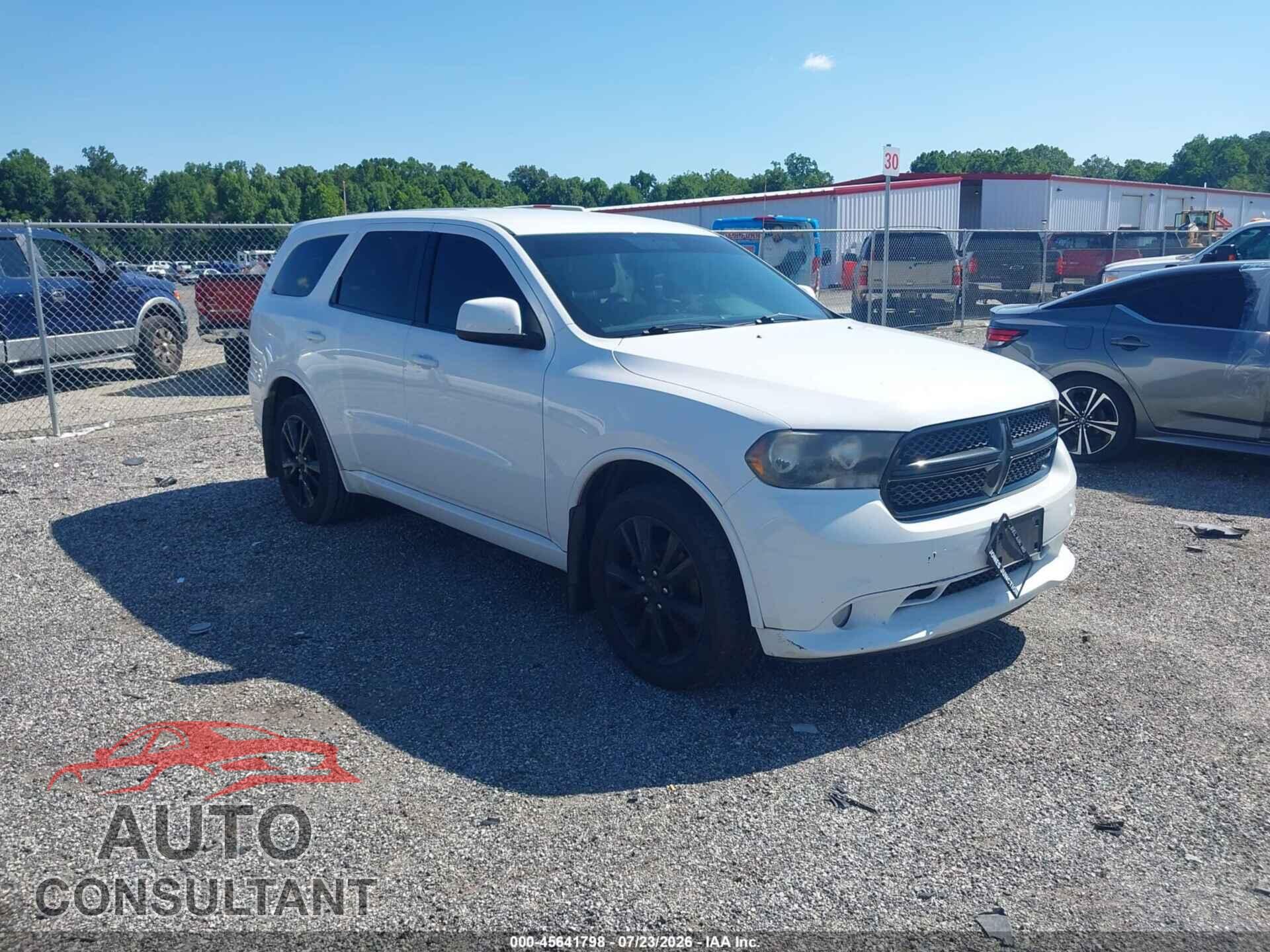 DODGE DURANGO 2013 - 1C4RDJAG7DC681601