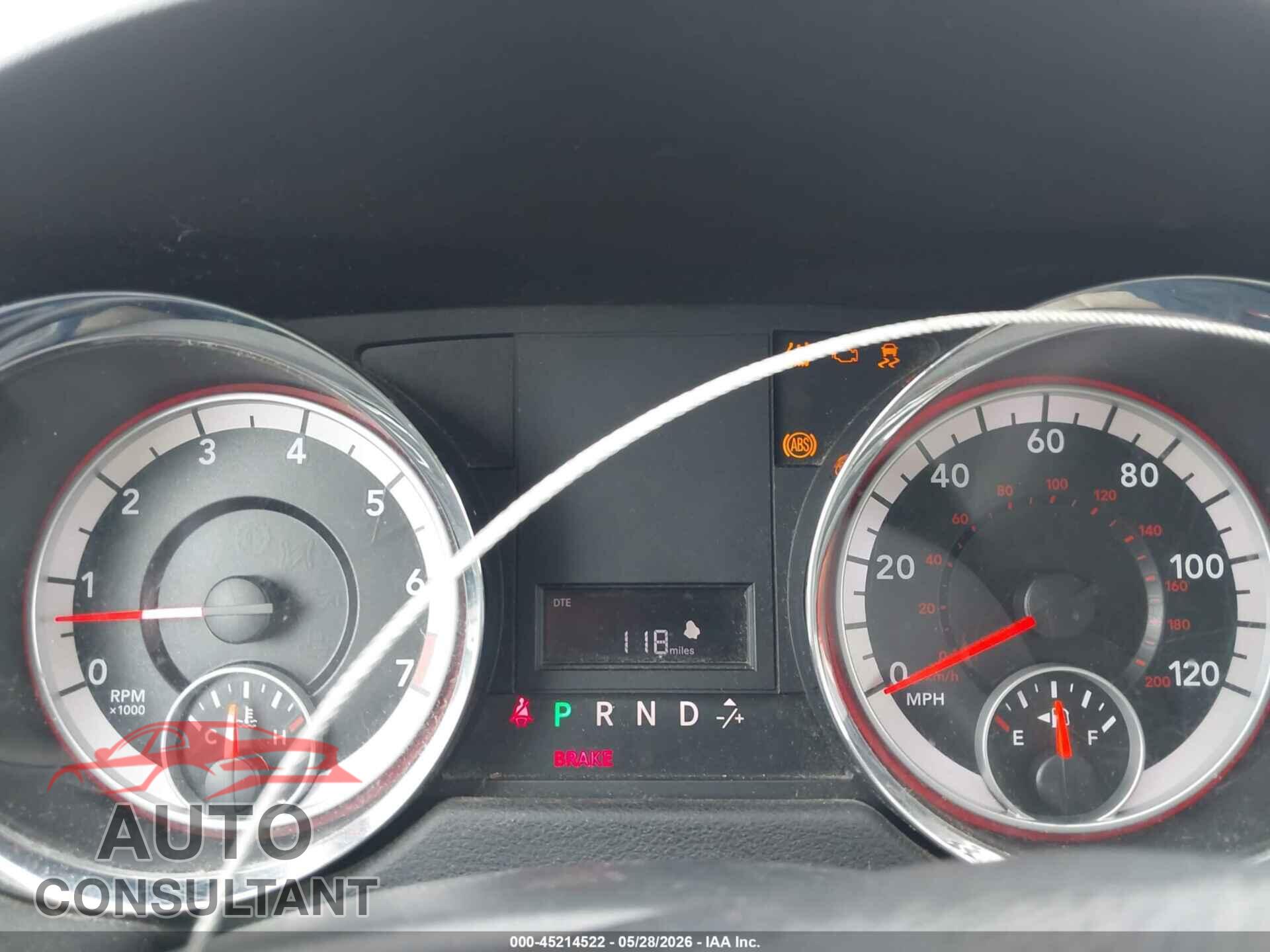 DODGE GRAND CARAVAN 2011 - 2D4RN3DG8BR720417
