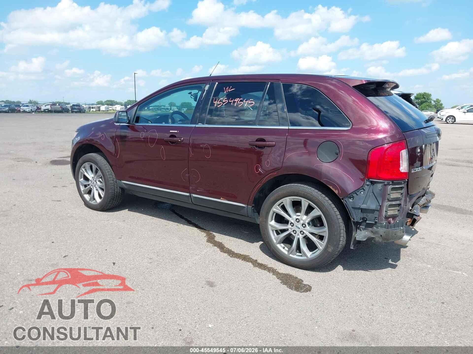 FORD EDGE 2011 - 2FMDK4KC5BBB19296