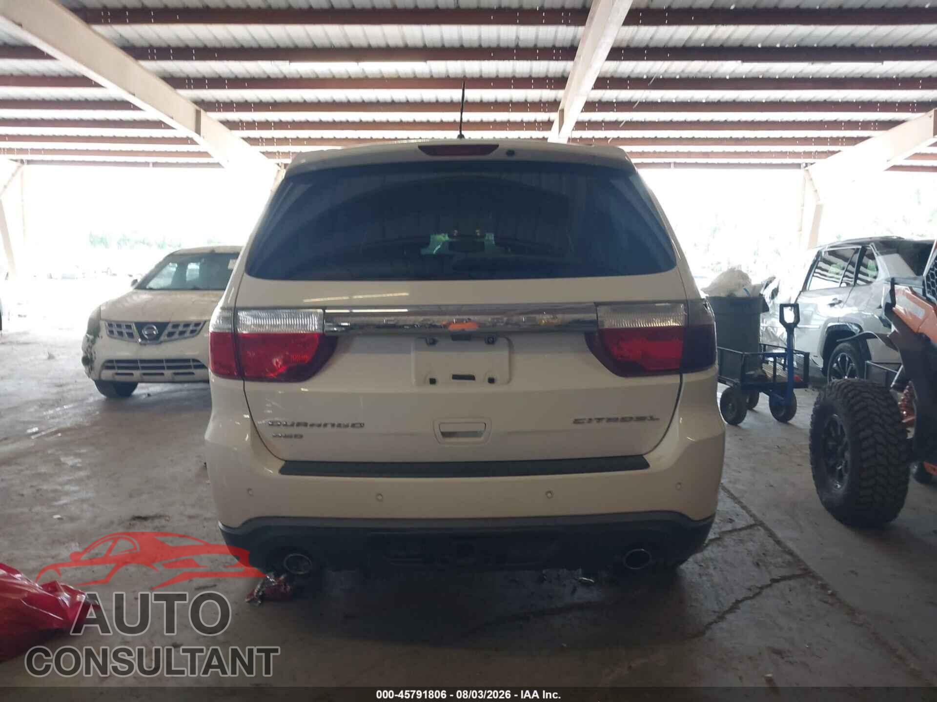 DODGE DURANGO 2011 - 1D4SE5GT6BC693300