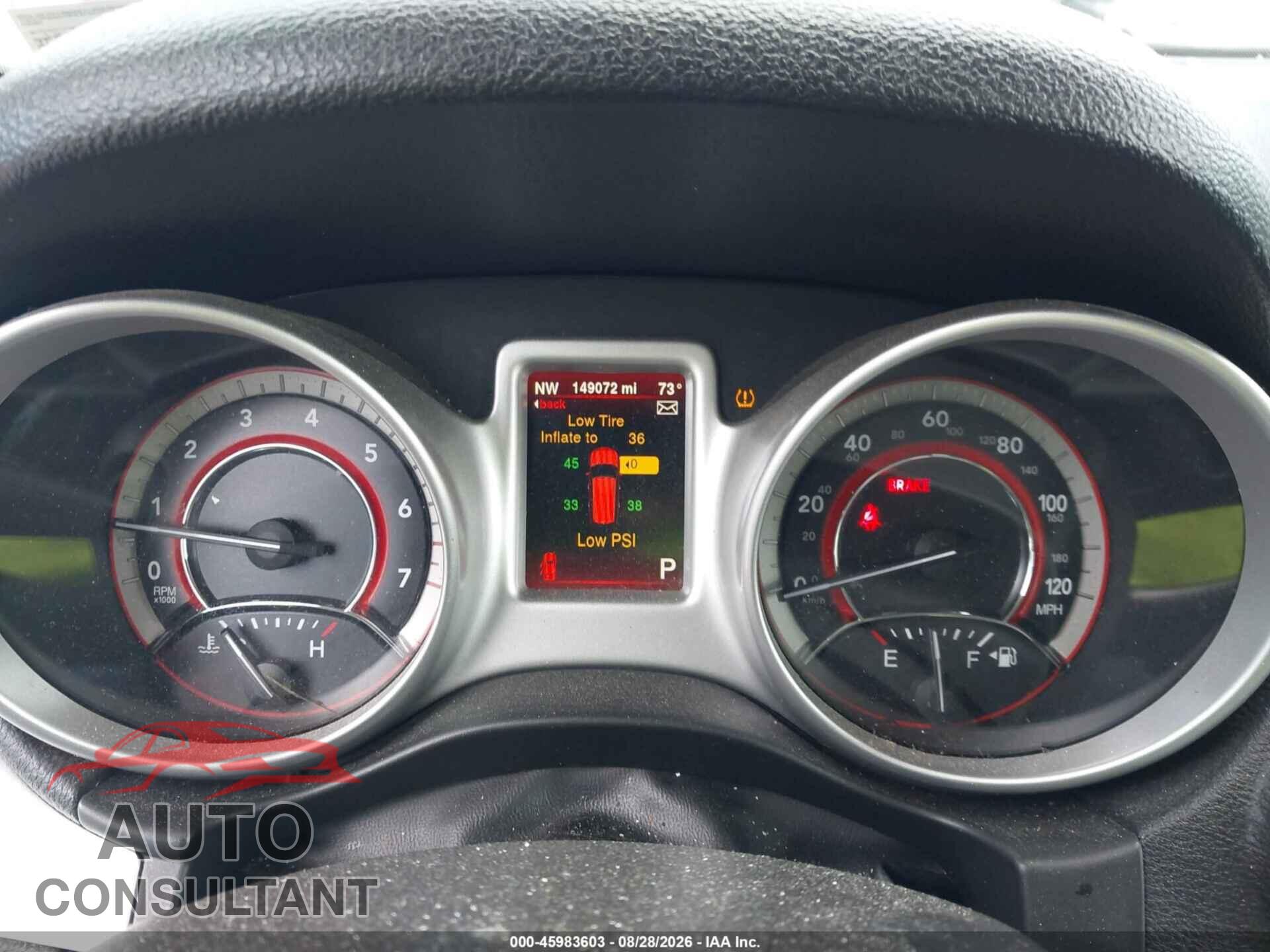 DODGE JOURNEY 2014 - 3C4PDDEG1ET218541