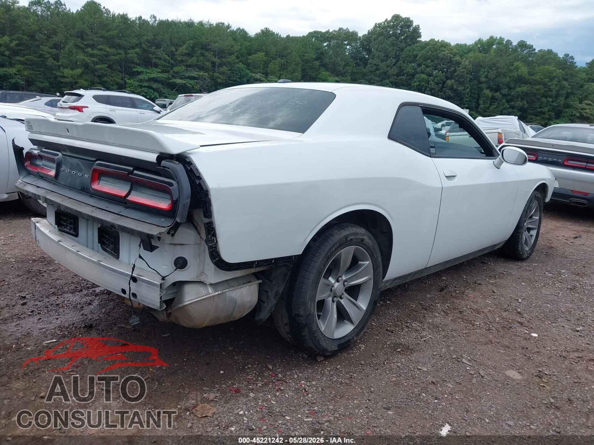 DODGE CHALLENGER 2019 - 2C3CDZAG2KH712000