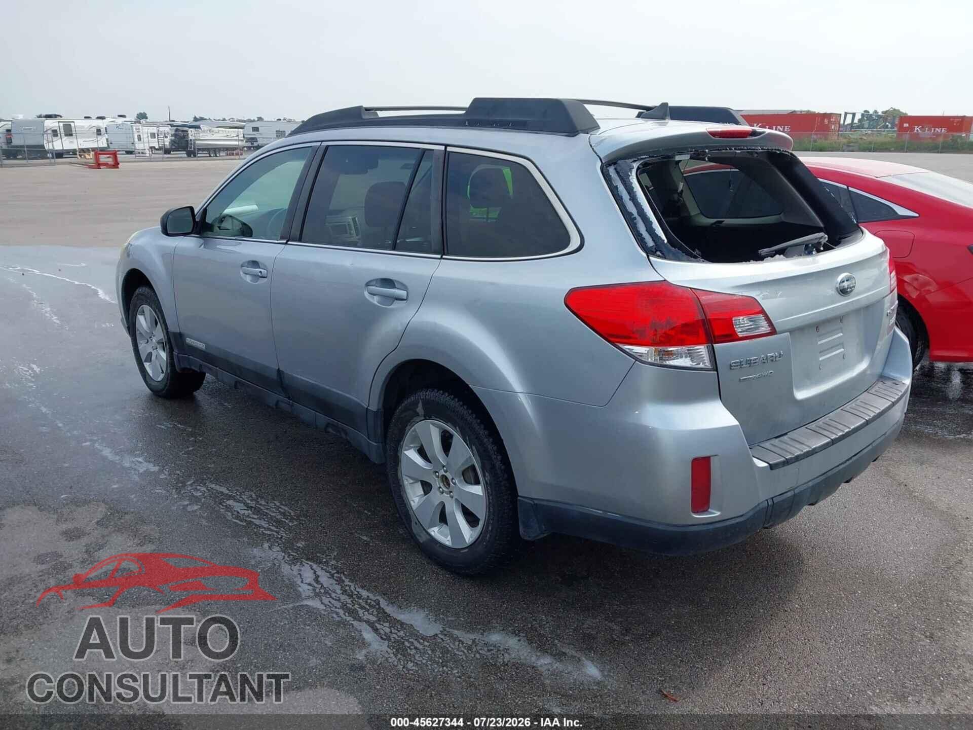 SUBARU OUTBACK 2012 - 4S4BRBFC9C3222210