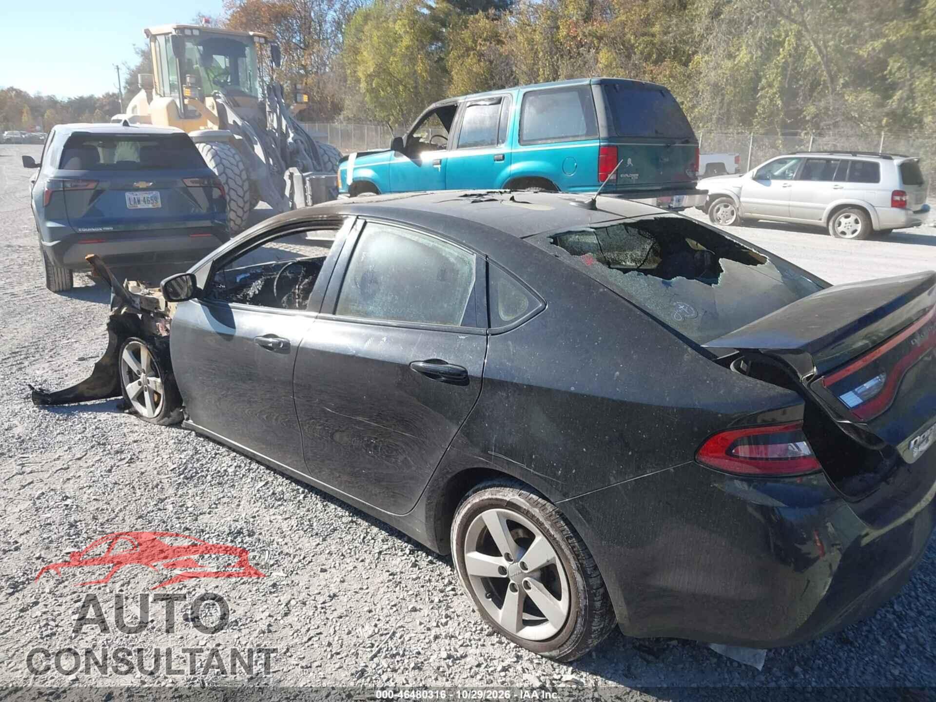 DODGE DART 2015 - 1C3CDFBB7FD275437
