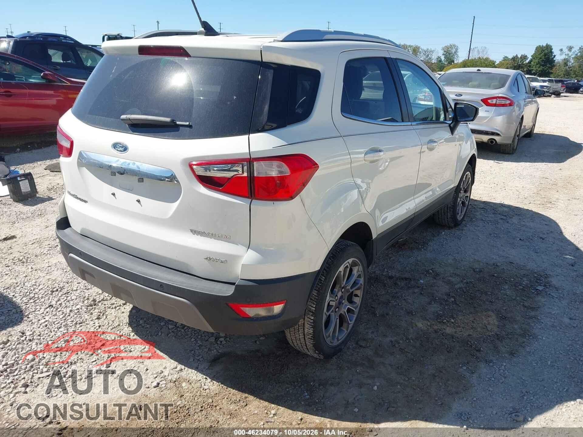 FORD ECOSPORT 2021 - MAJ6S3KL2MC411651