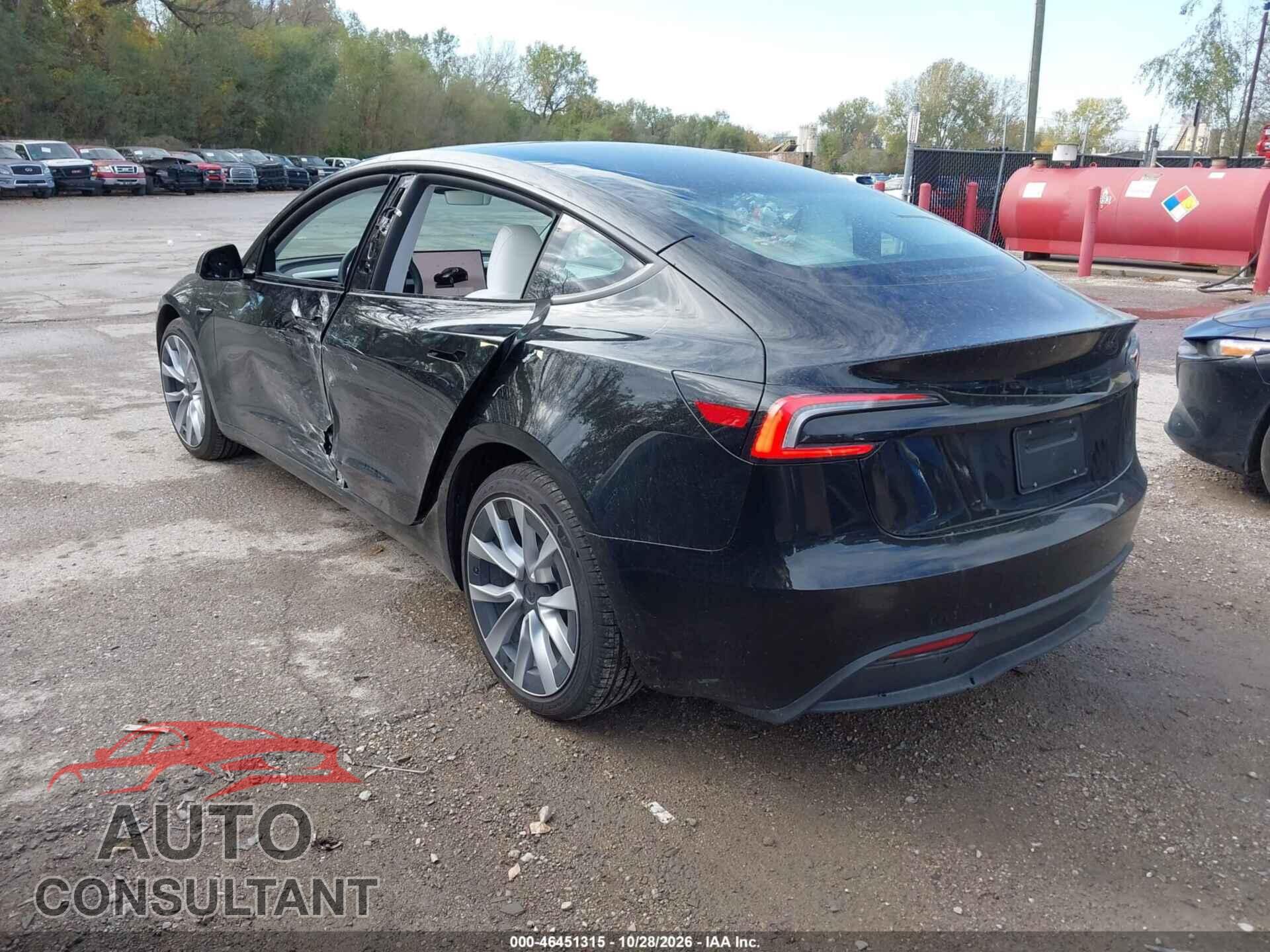 TESLA MODEL 3 2026 - 5YJ3E1EAXTF209936
