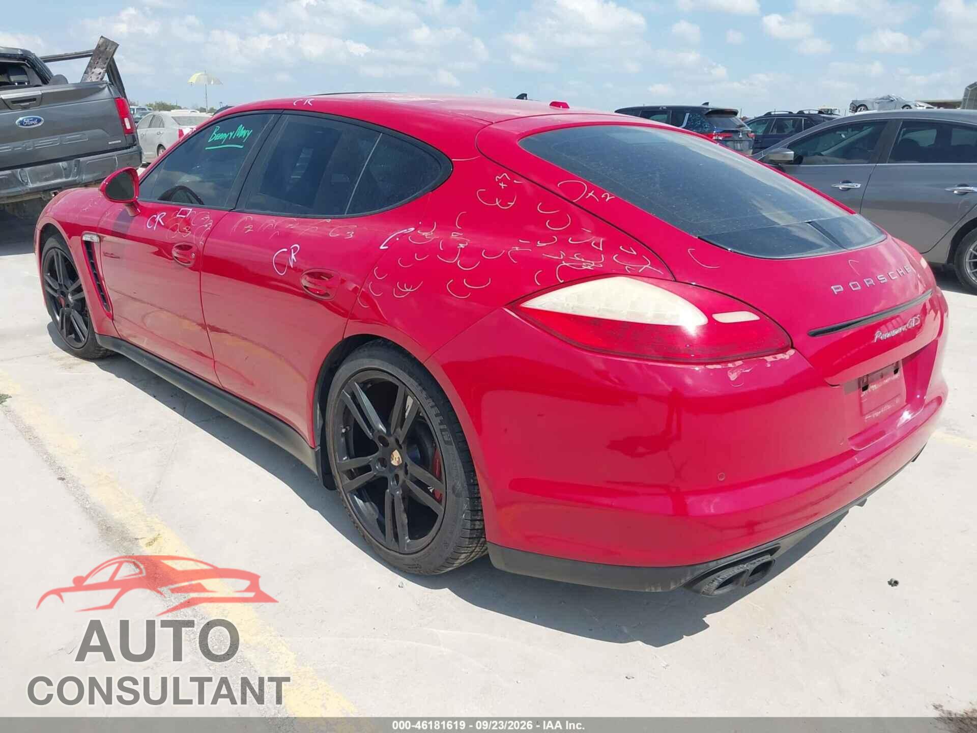 PORSCHE PANAMERA 2013 - WP0AF2A79DL075116