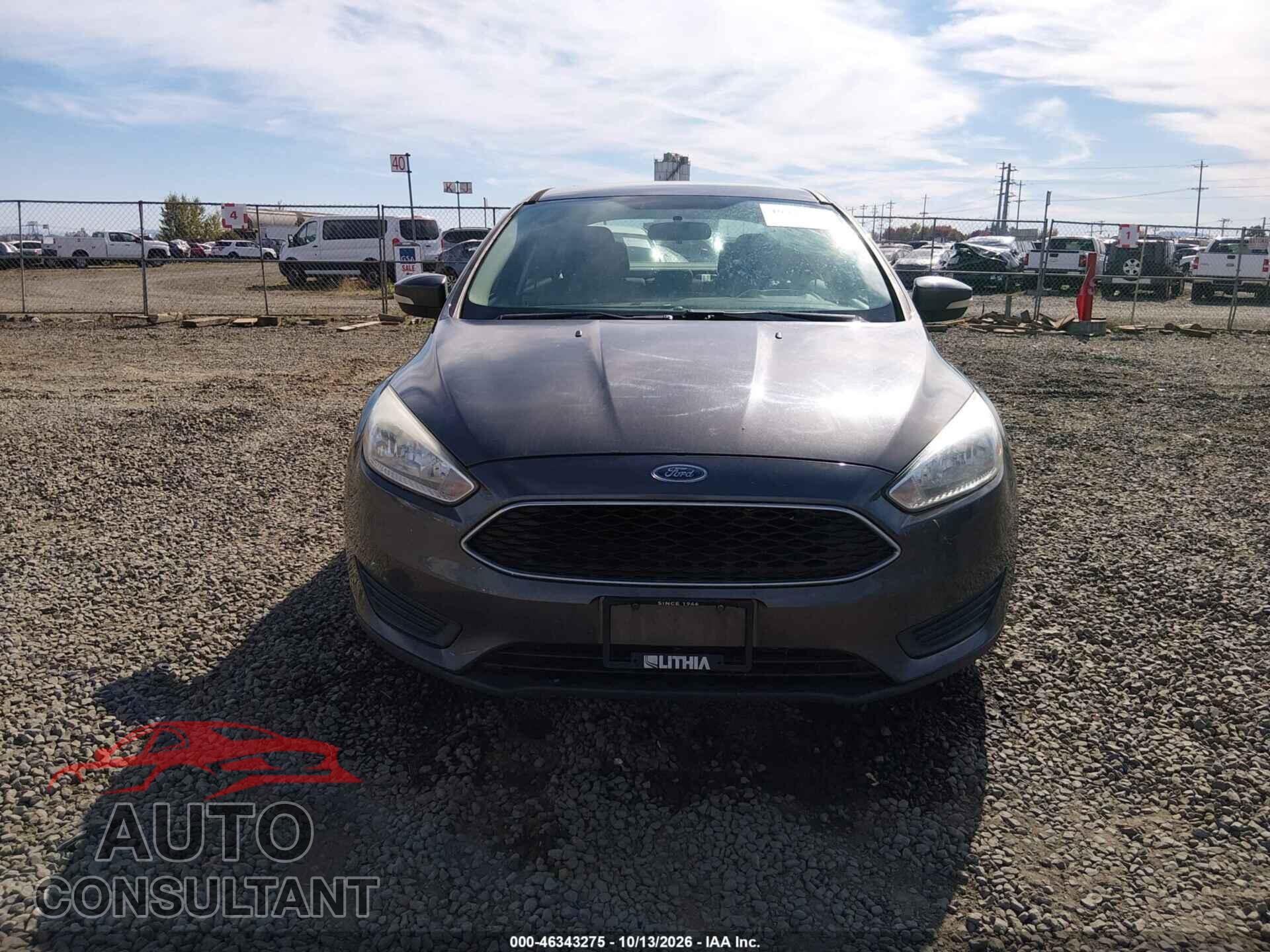 FORD FOCUS 2016 - 1FADP3F22GL406321