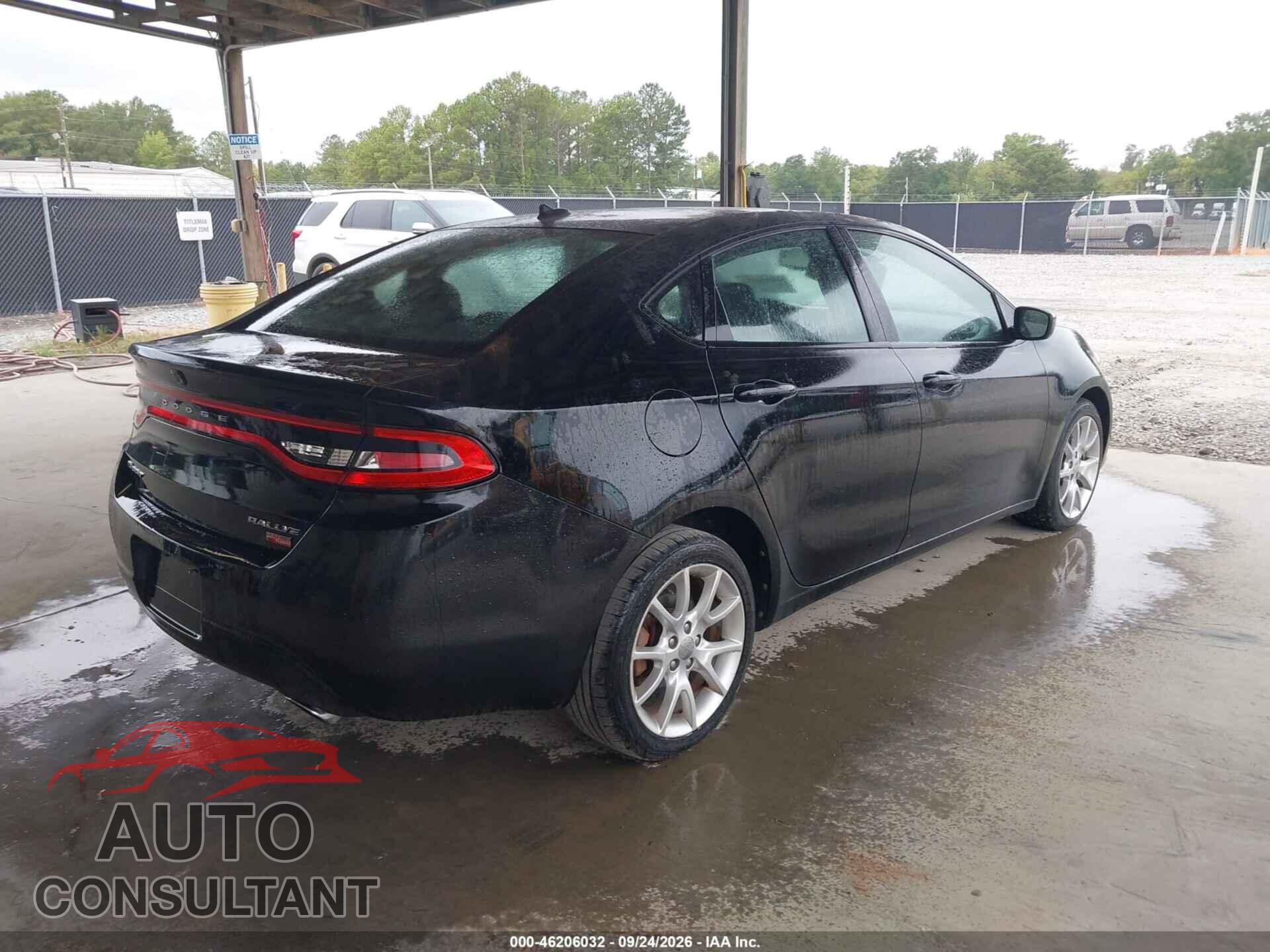 DODGE DART 2013 - 1C3CDFBH5DD231664