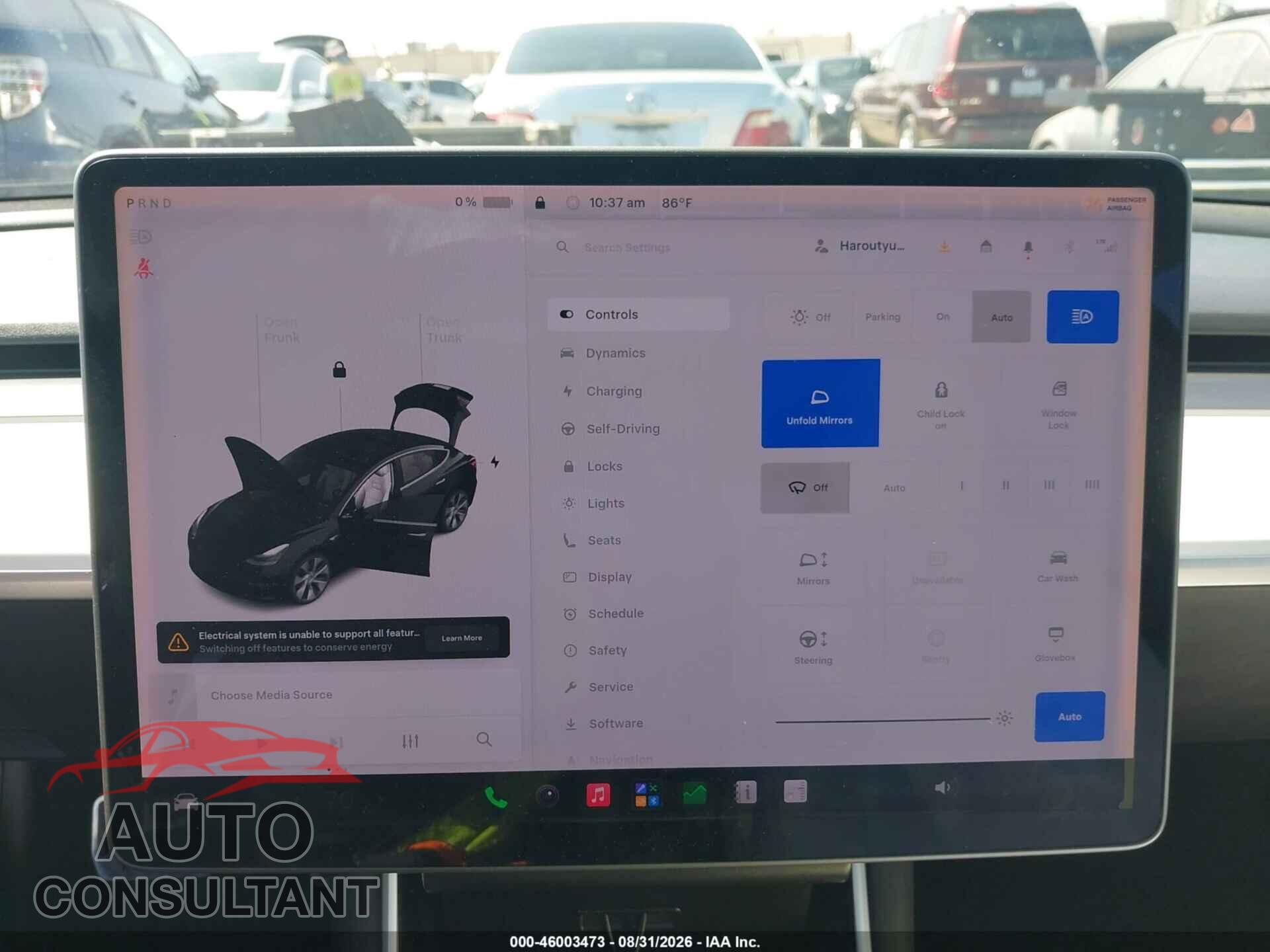 TESLA MODEL 3 2018 - 5YJ3E1EB2JF112896