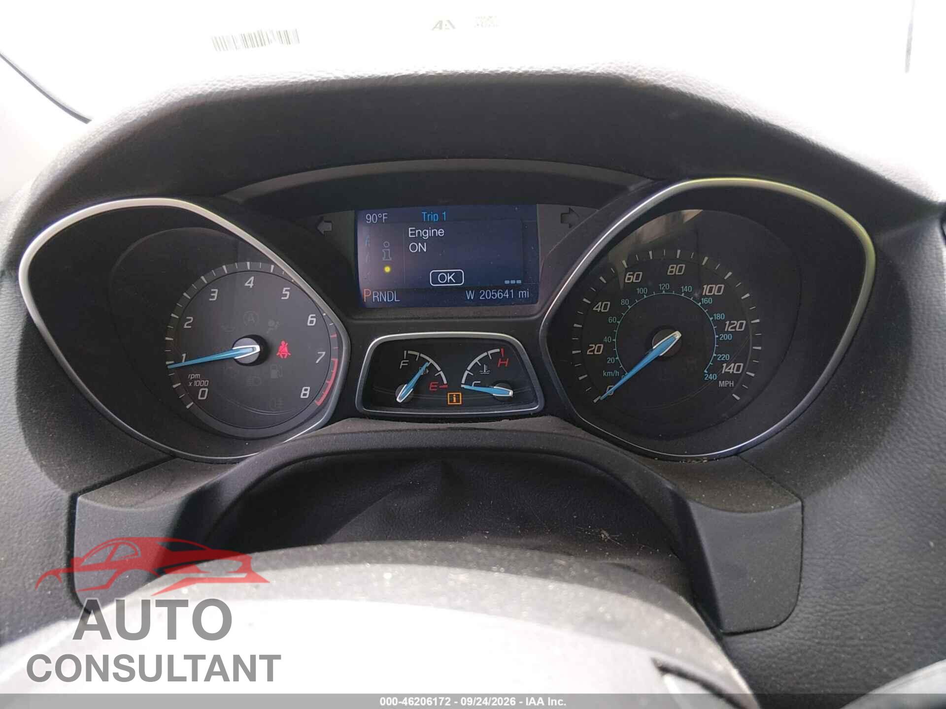 FORD FOCUS 2014 - 1FADP3F29EL337026