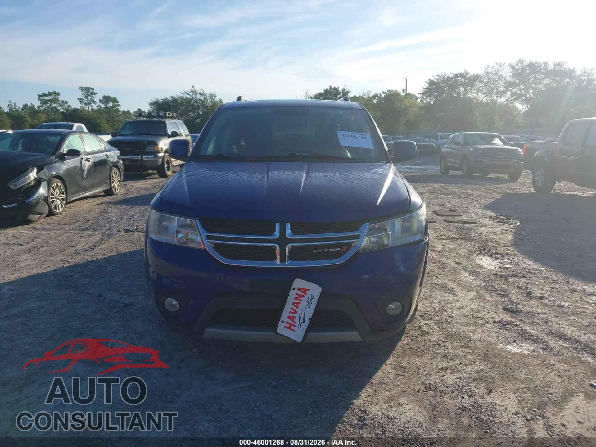 DODGE JOURNEY 2012 - 3C4PDCDG3CT264946