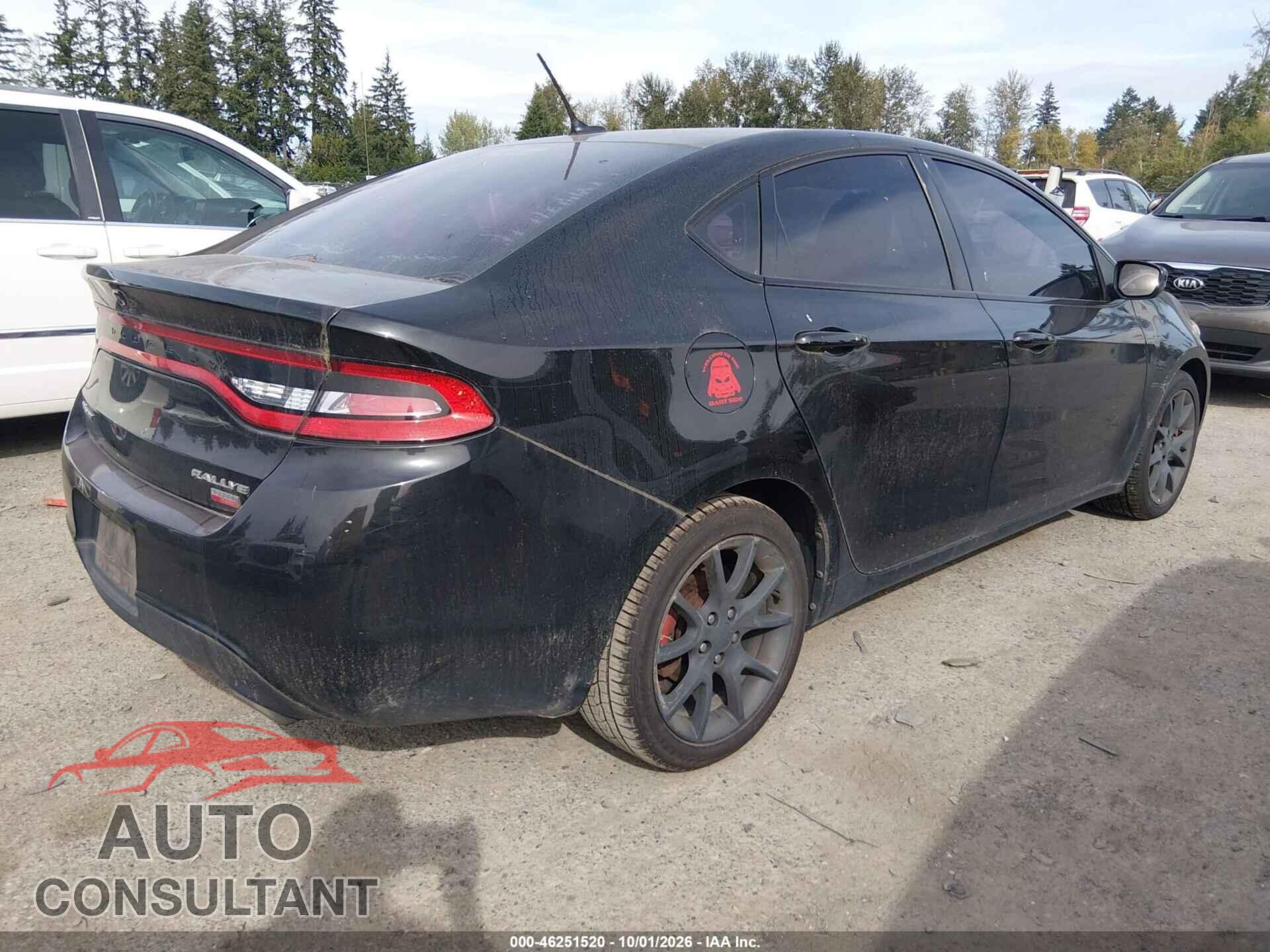 DODGE DART 2013 - 1C3CDFBH8DD132210