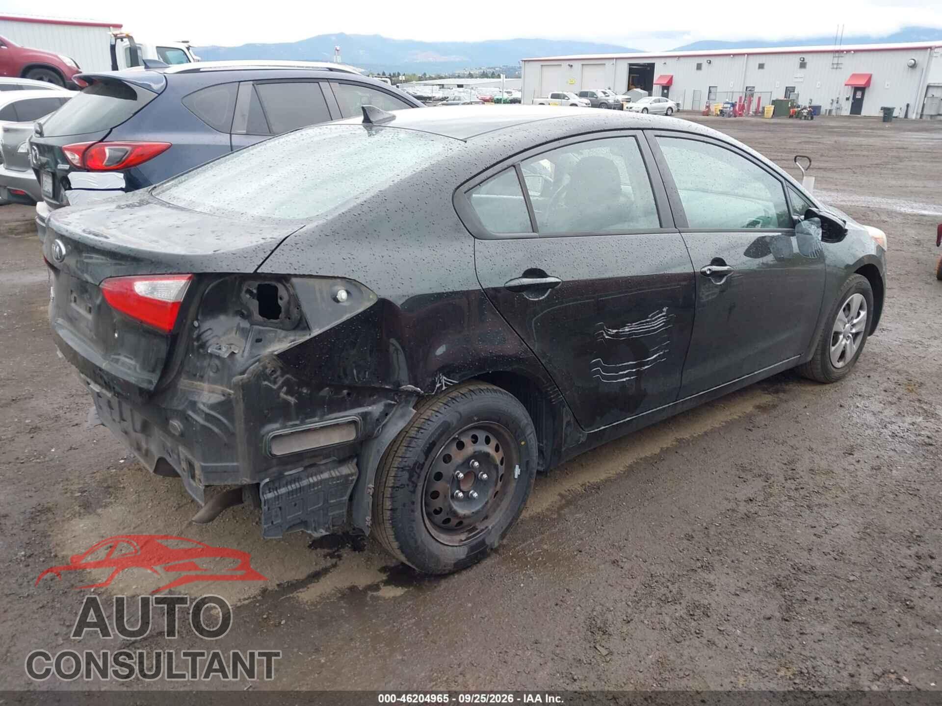 KIA FORTE 2014 - KNAFK4A60E5157579