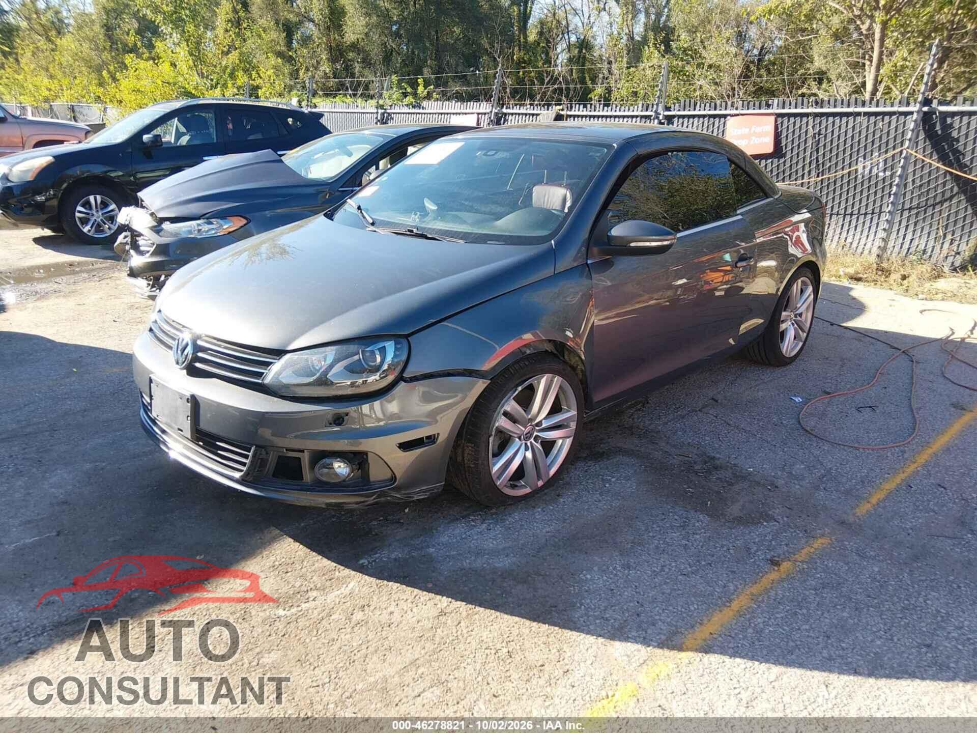 VOLKSWAGEN EOS 2012 - WVWFW7AH0CV021282