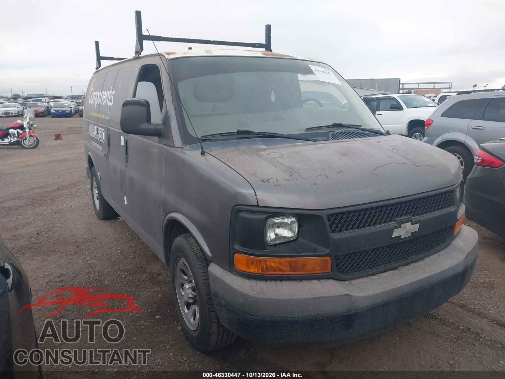 CHEVROLET EXPRESS 1500 2012 - 1GCSGAFX6C1103209