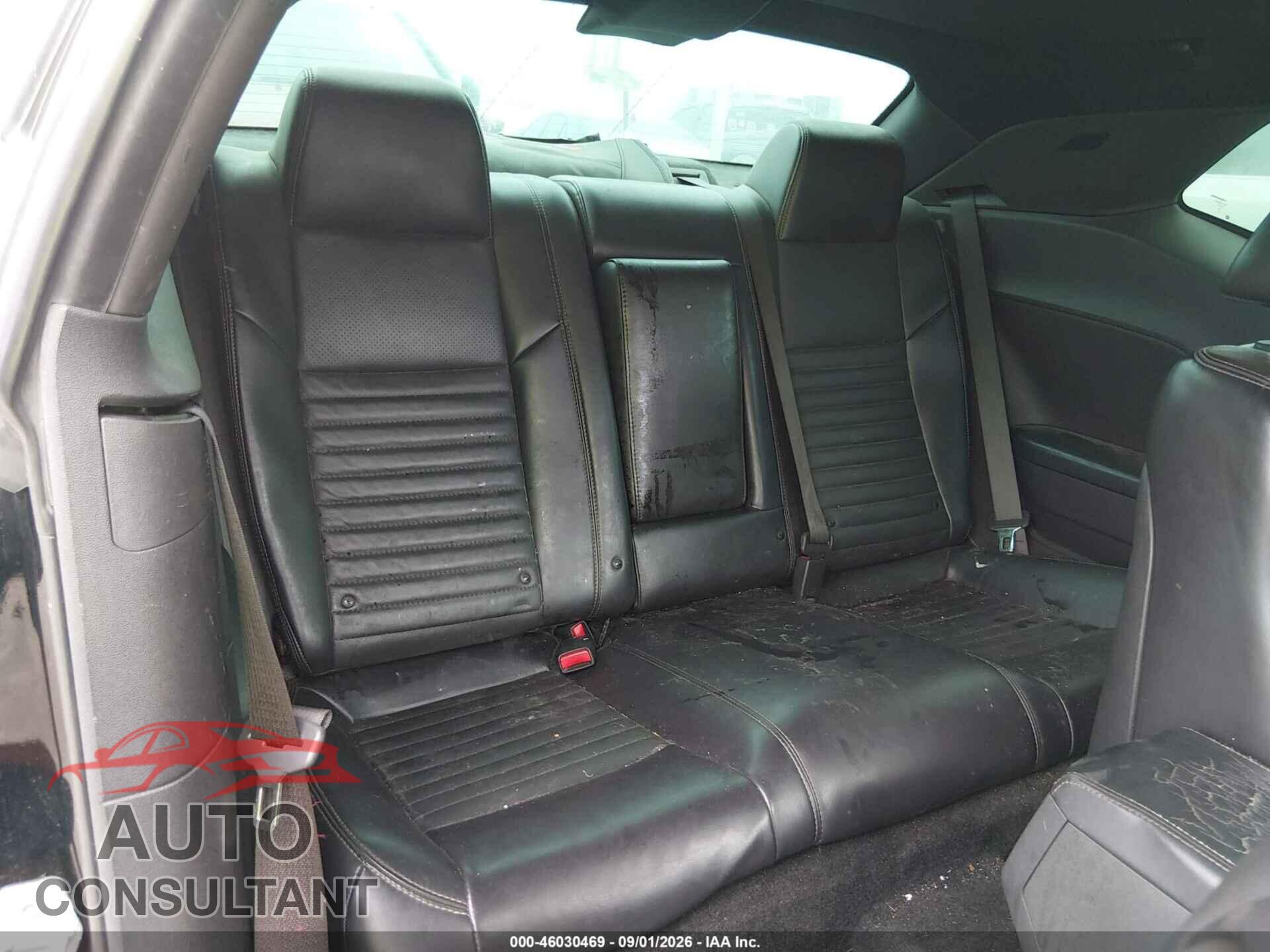 DODGE CHALLENGER 2012 - 2C3CDYAG3CH269514